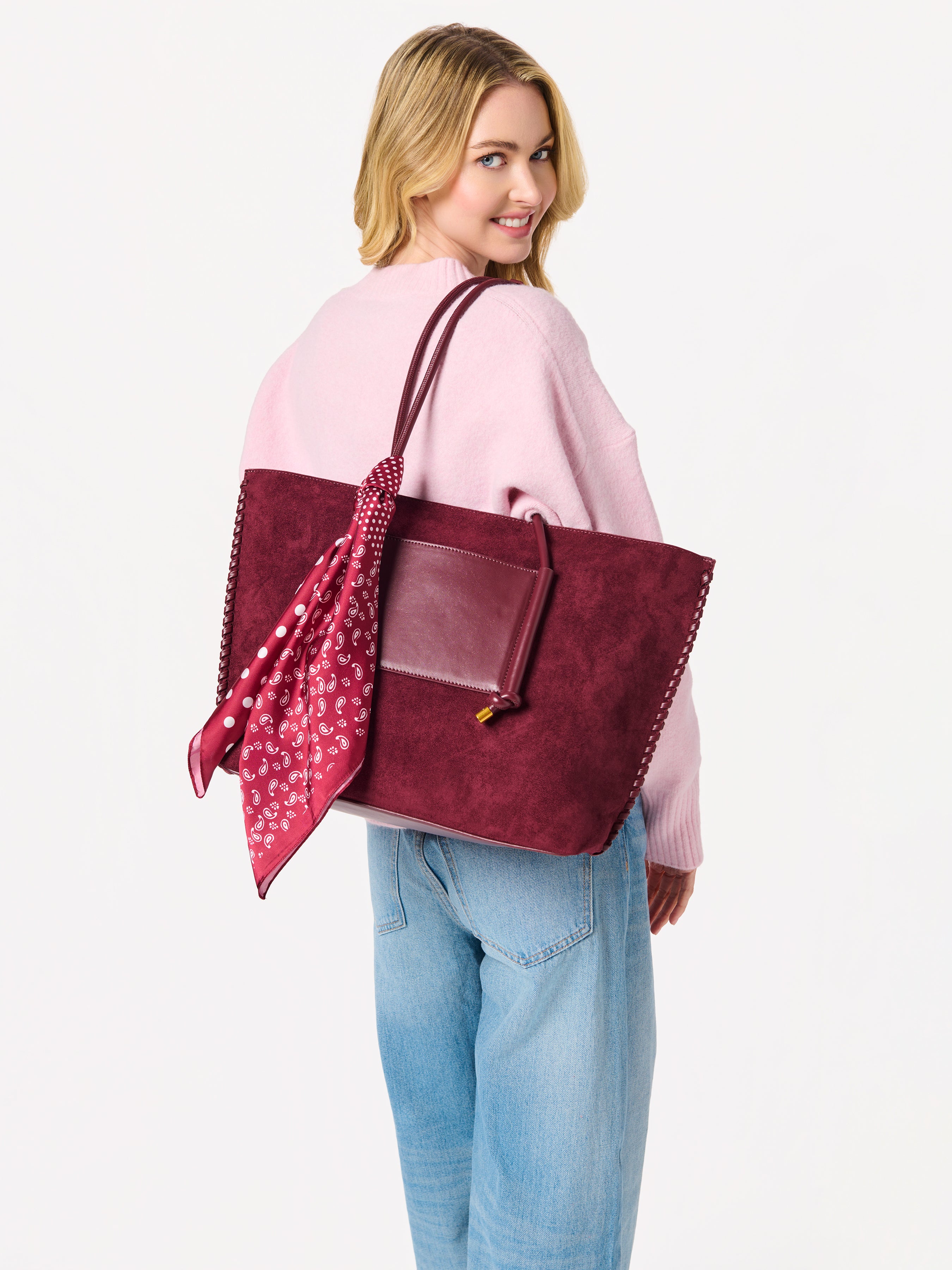 Shiraleah Paige Tote WINE / OS