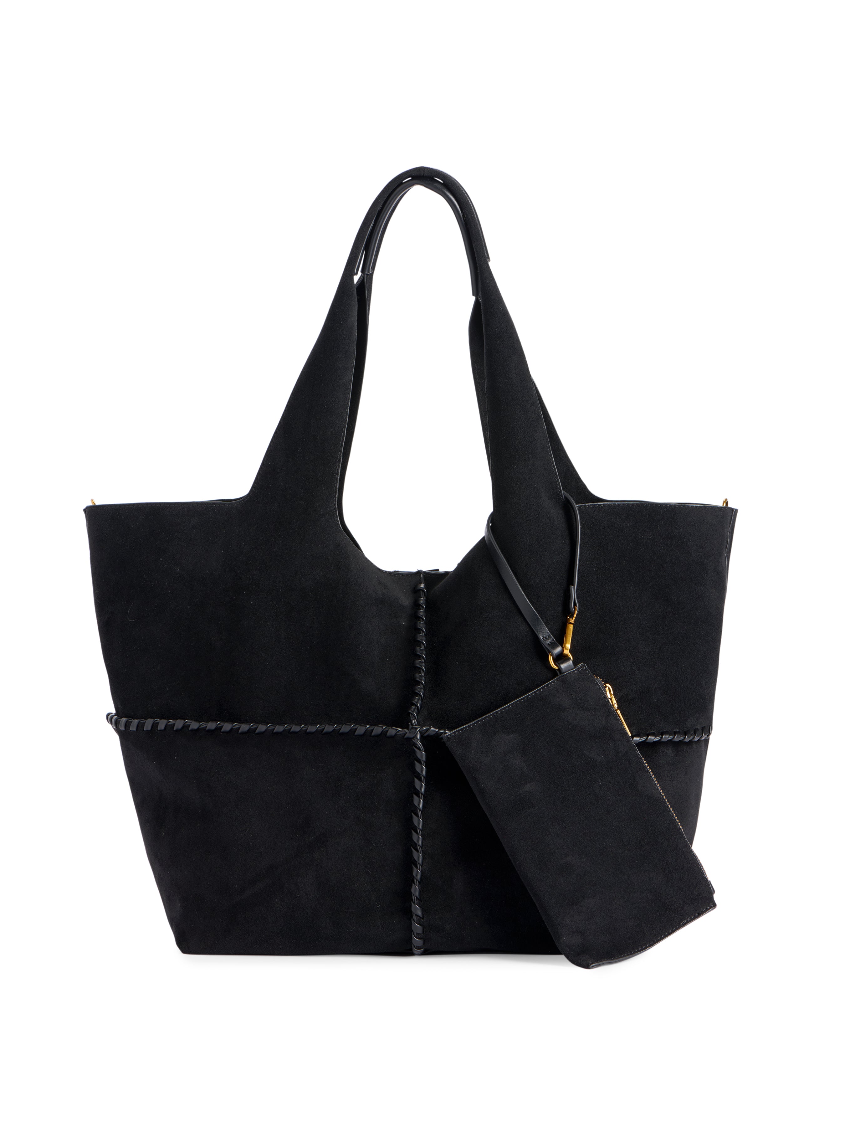 Shiraleah Paige Slouchy Tote BLACK / OS