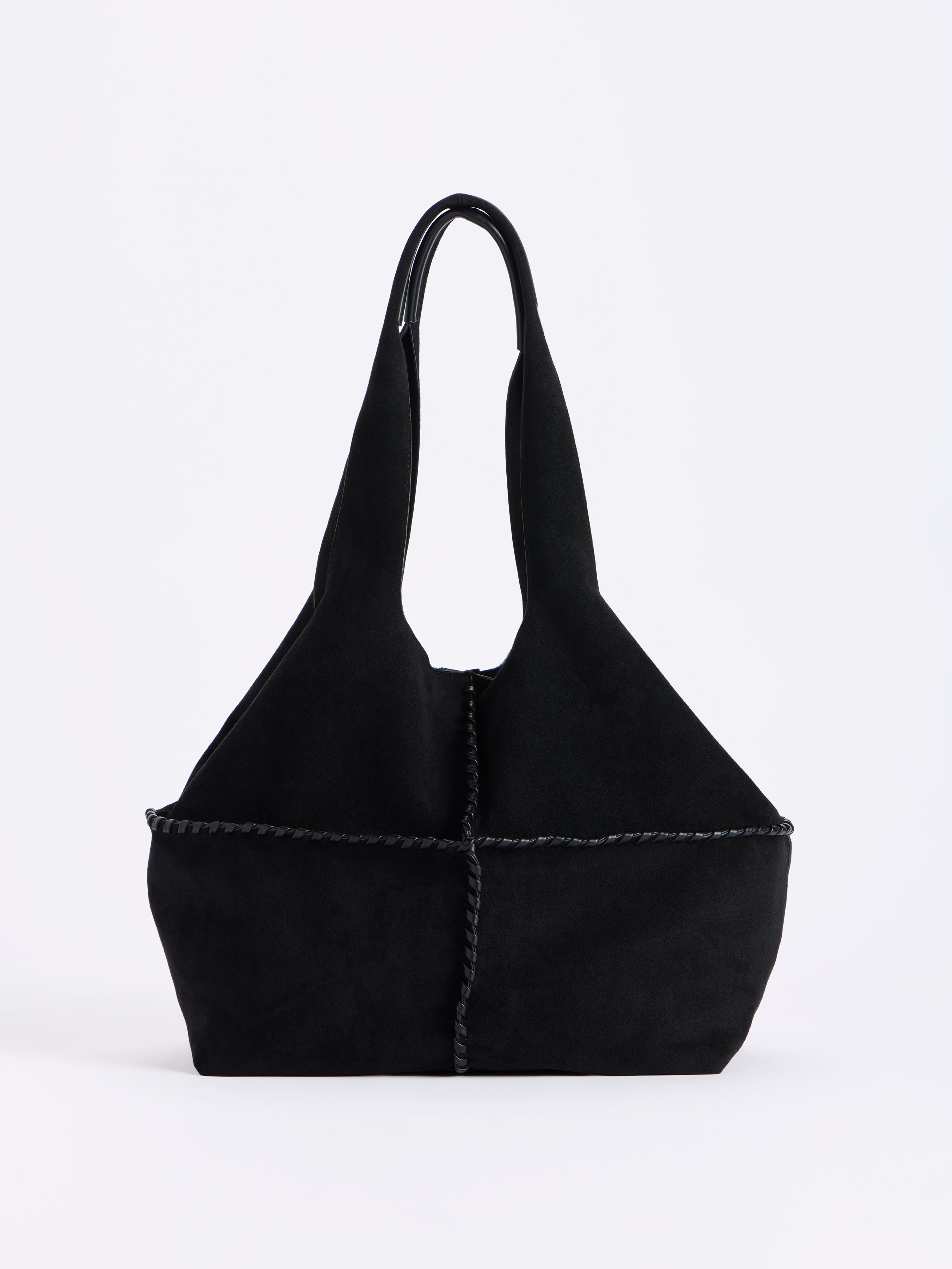 Shiraleah Paige Slouchy Tote BLACK / OS