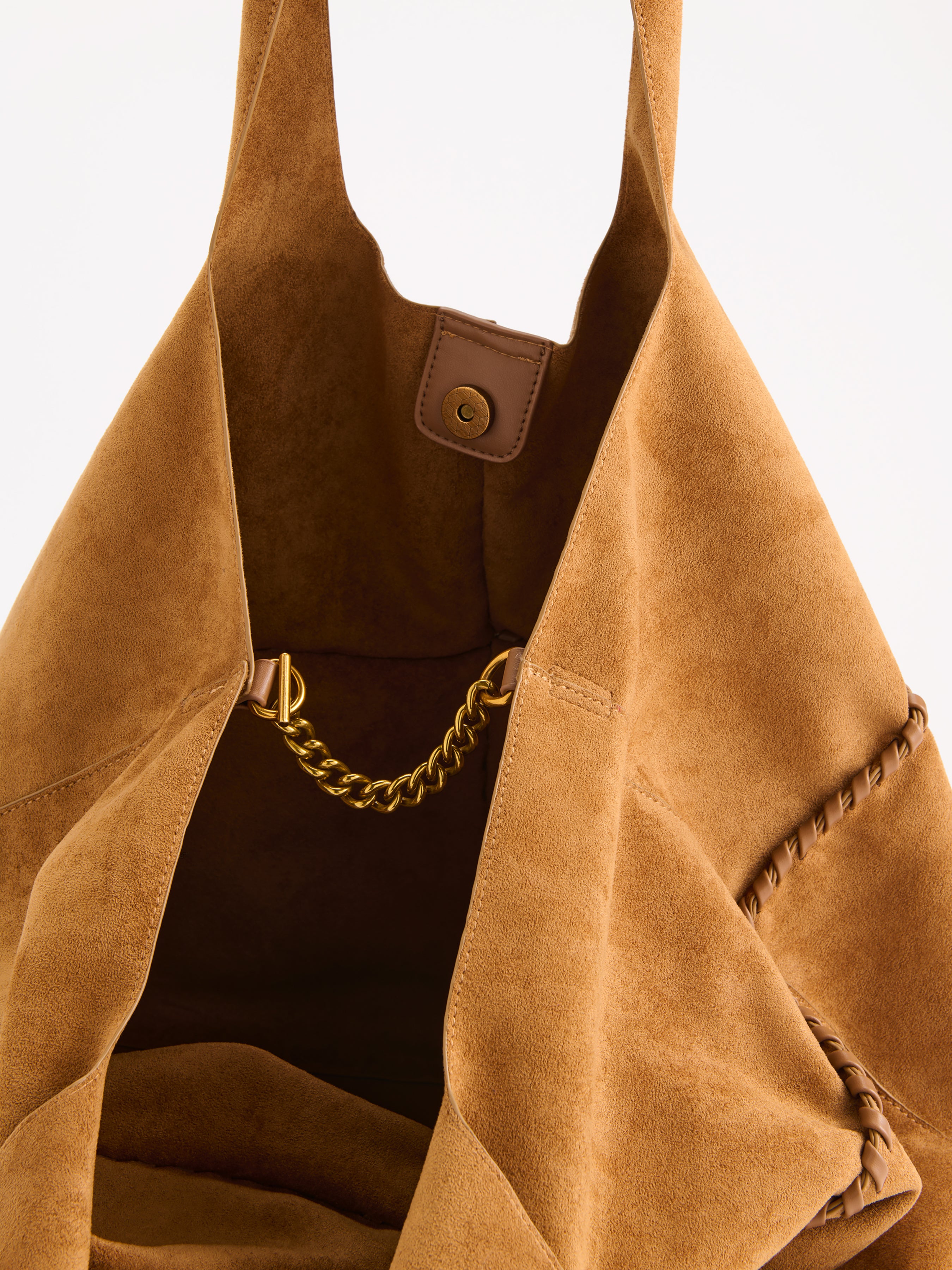 Shiraleah Paige Slouchy Tote SADDLE / OS