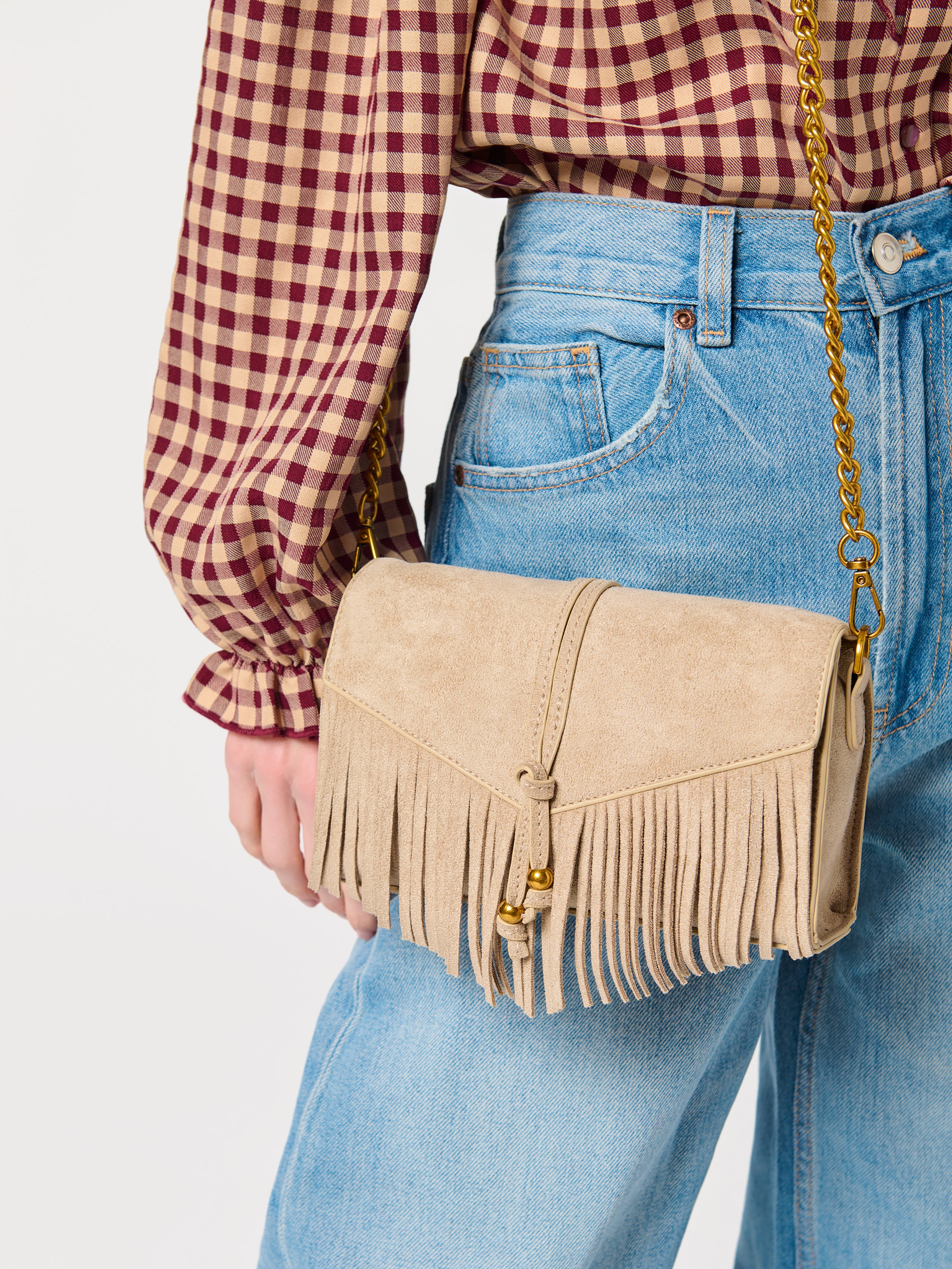 Shiraleah Janis Cross-Body/Wristlet CLAY / OS