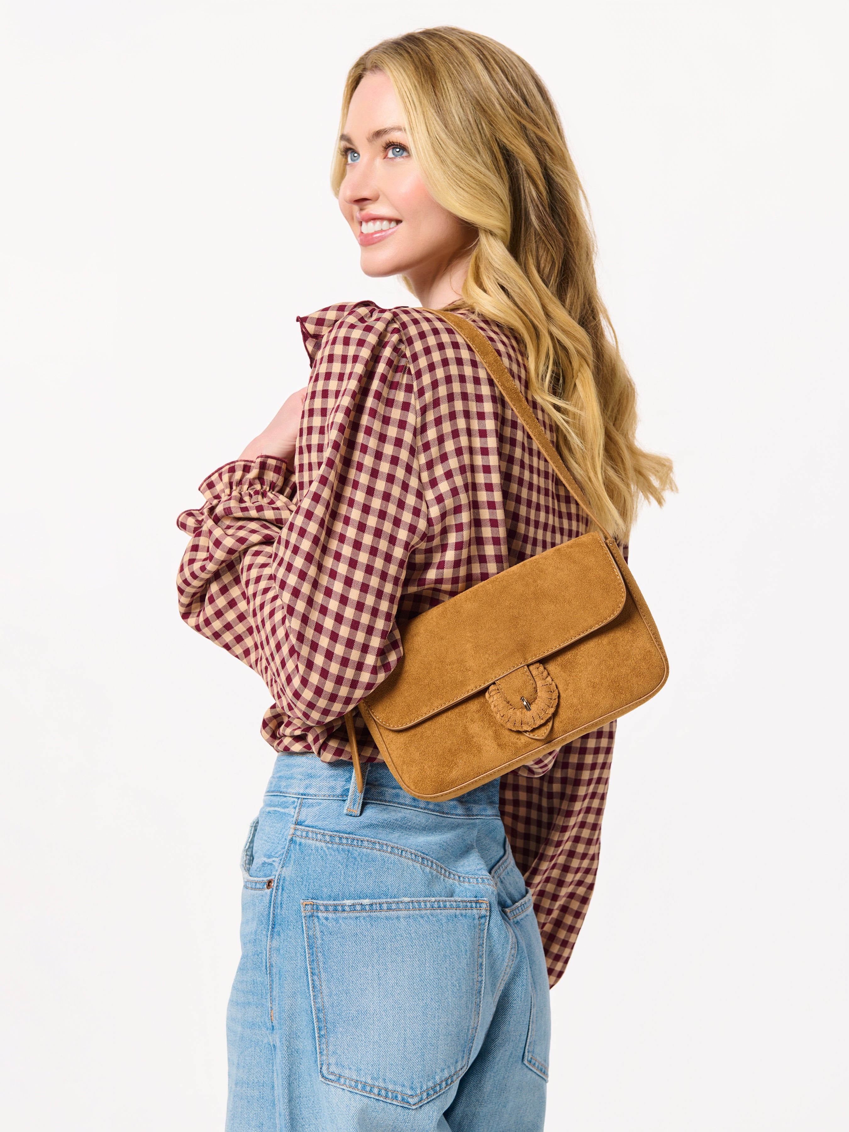 Shiraleah Juliette Shoulder Bag SADDLE / OS