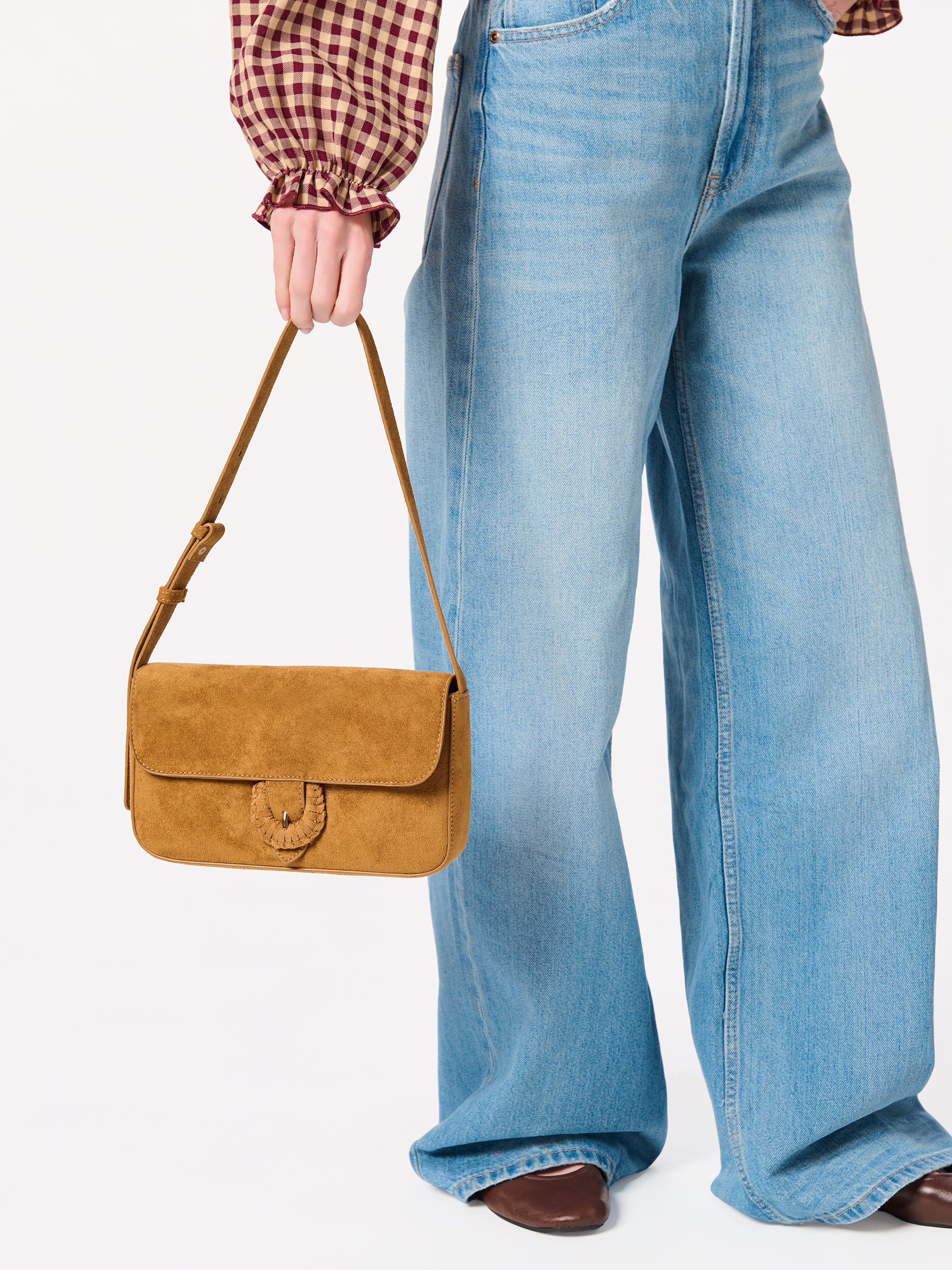 Shiraleah Juliette Shoulder Bag SADDLE / OS