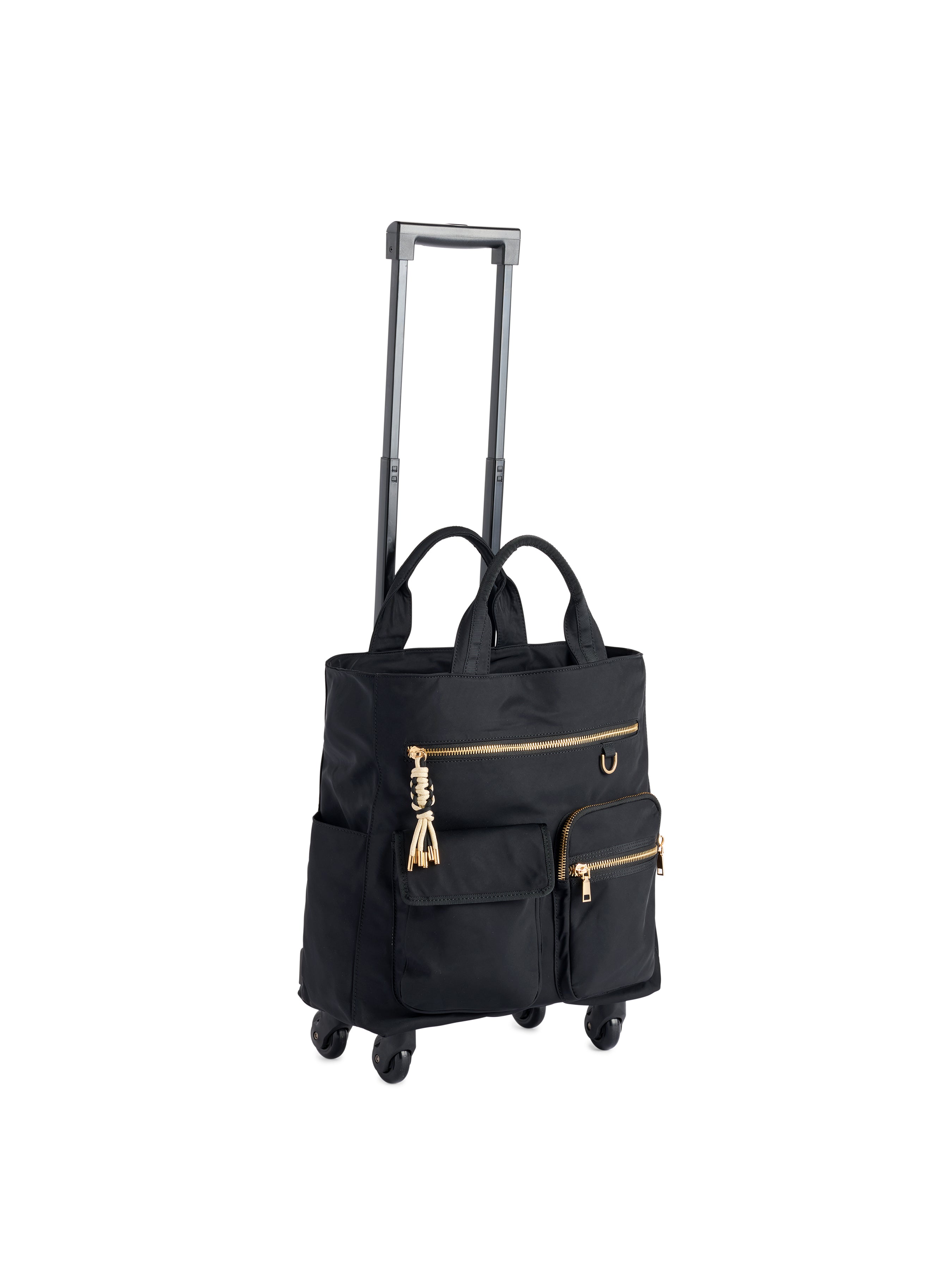 Shiraleah Jet 360° Roller Tote BLACK / OS