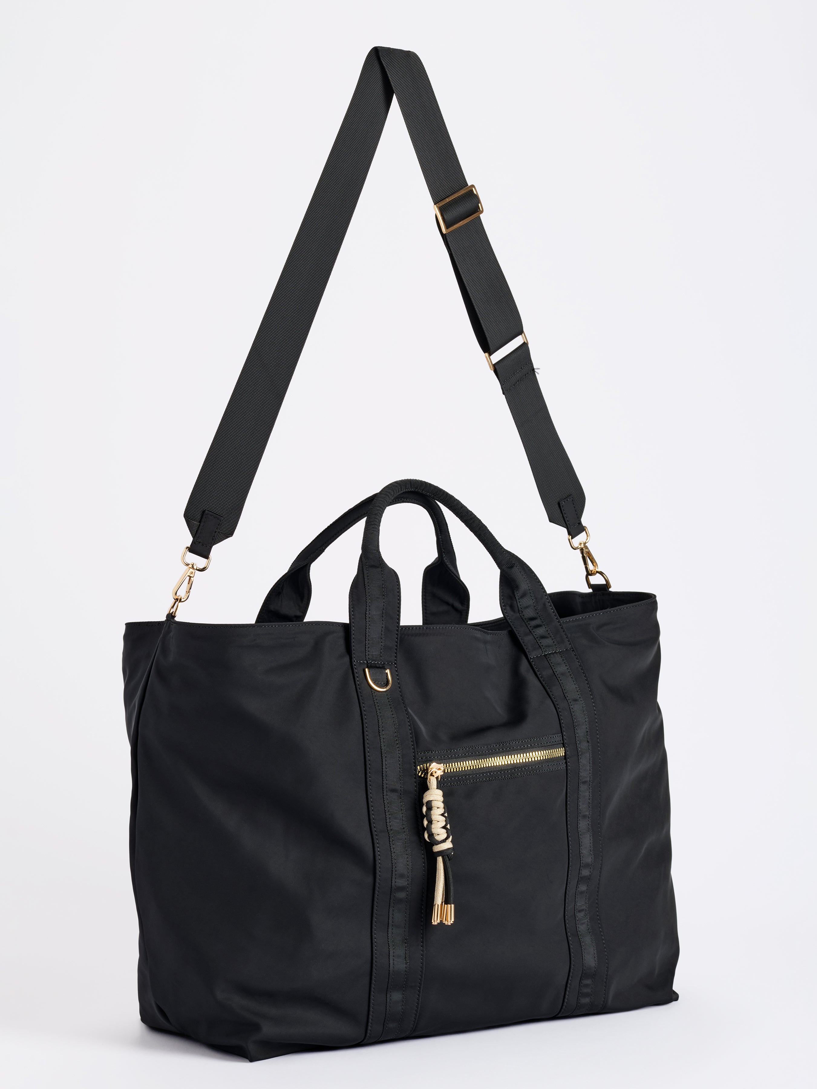 Shiraleah Jet Travel Tote BLACK / OS