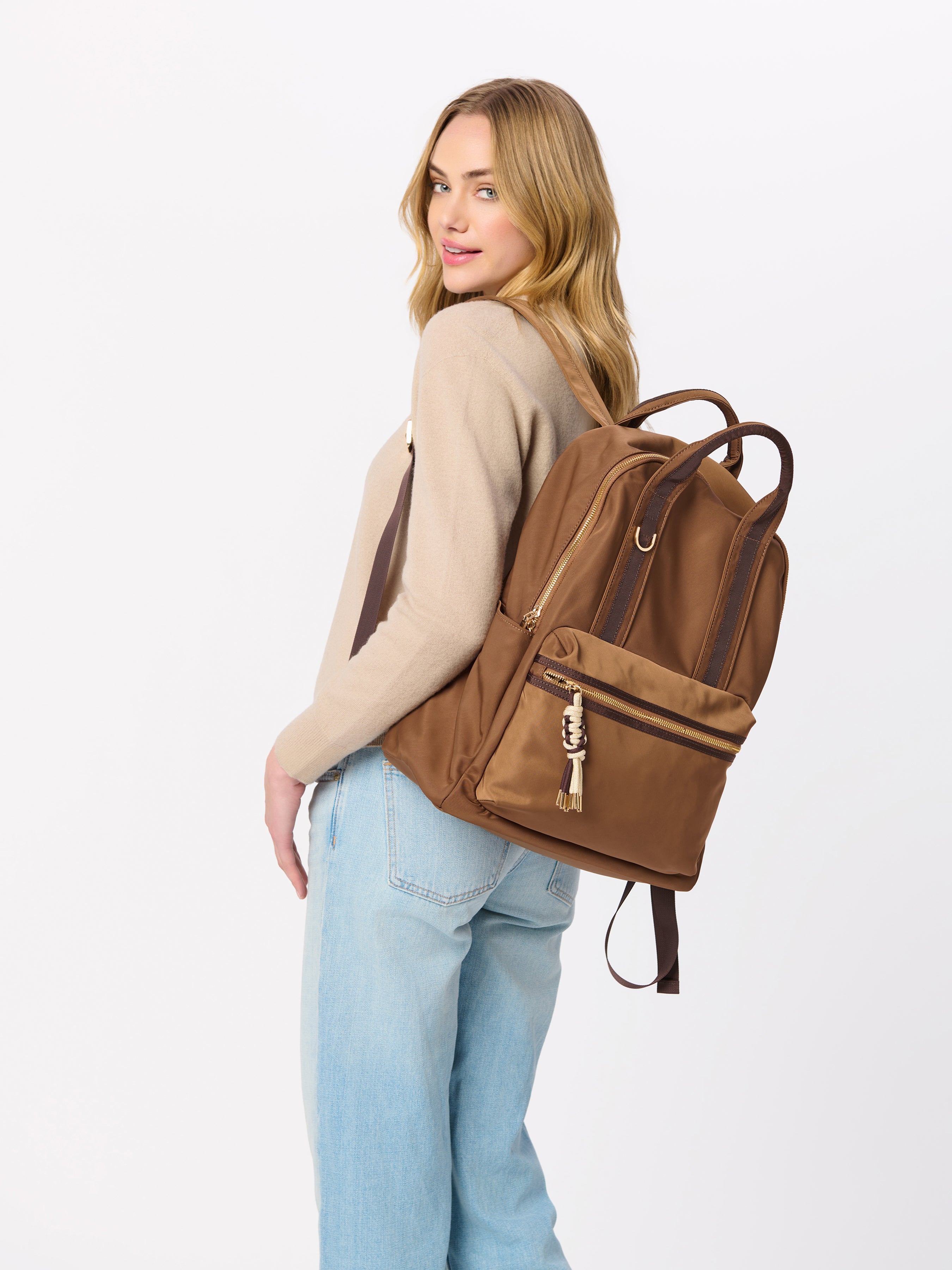 Shiraleah Jet Backpack MOCHA / OS