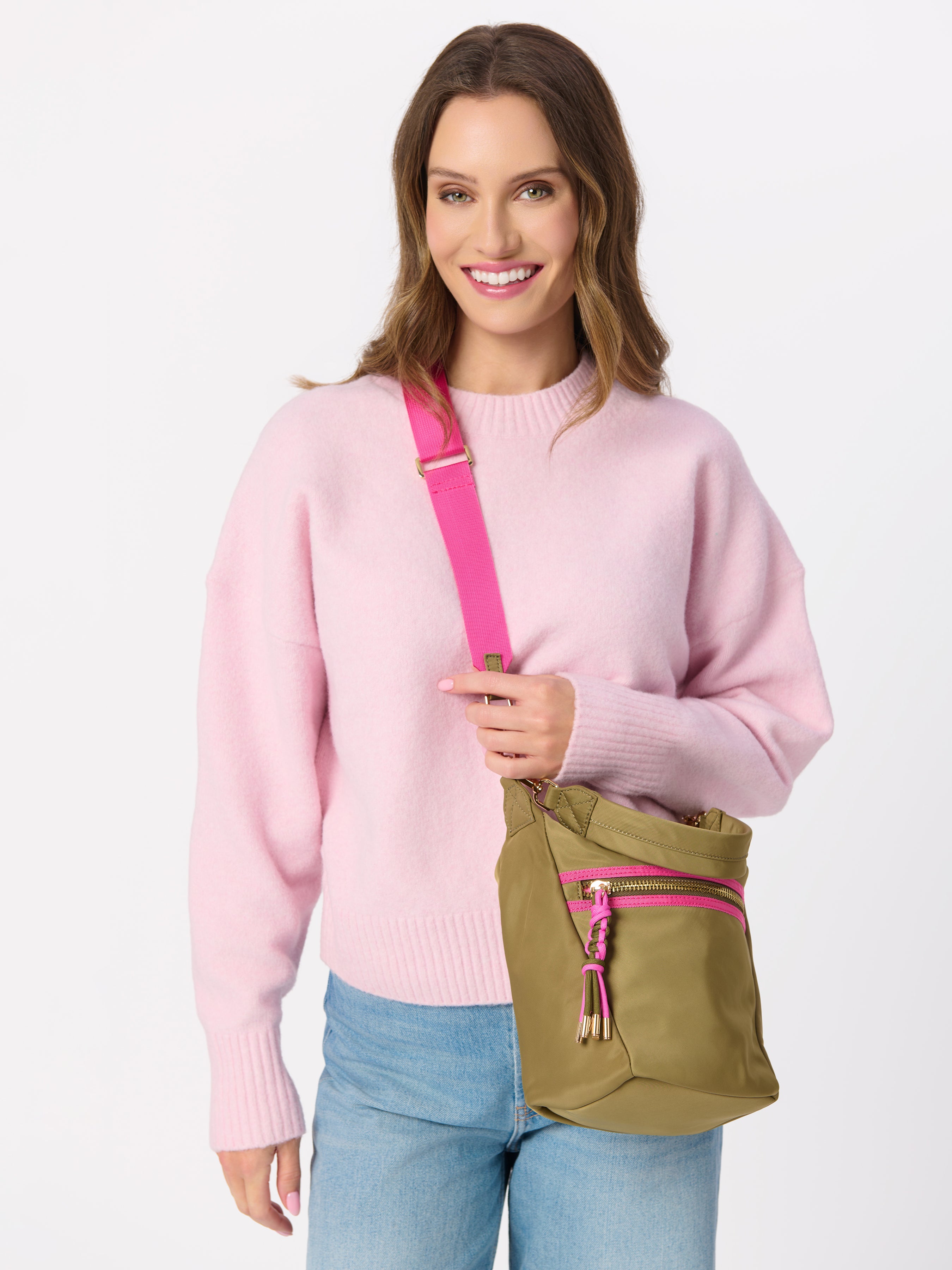 Shiraleah Jet Convertible Cross-Body OLIVE / OS