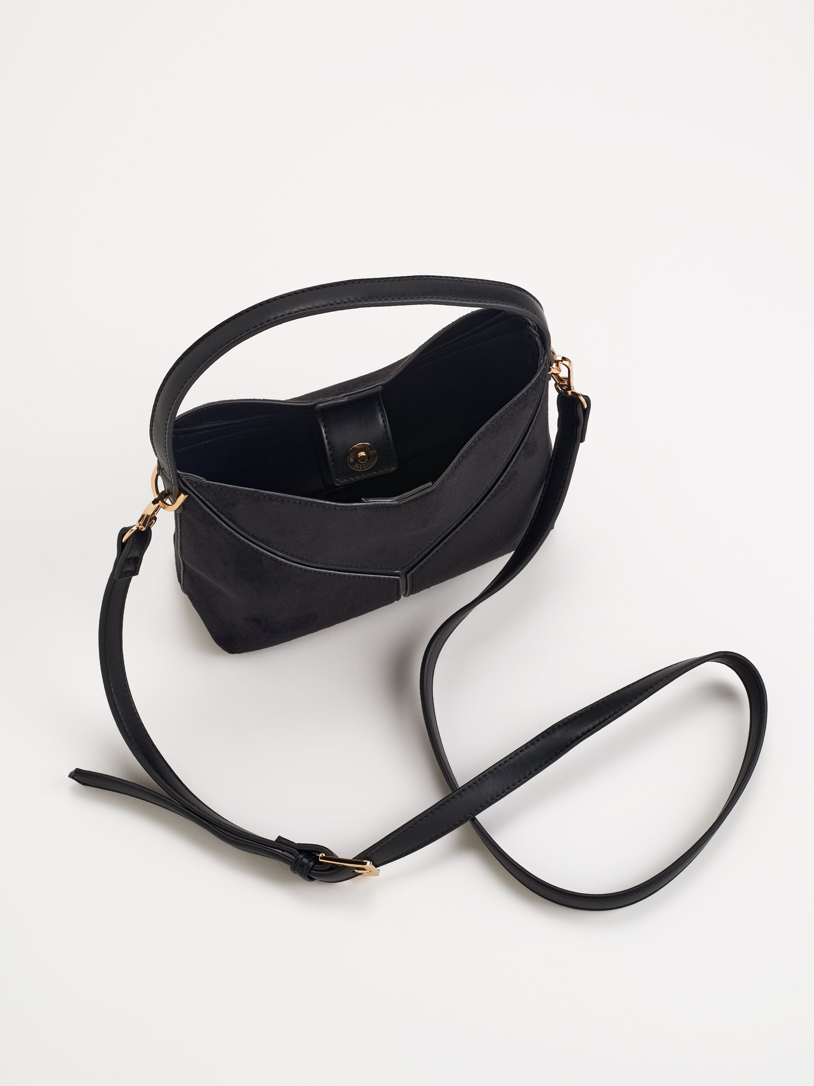 Shiraleah Ava Top Handle Mini Hobo BLACK / OS