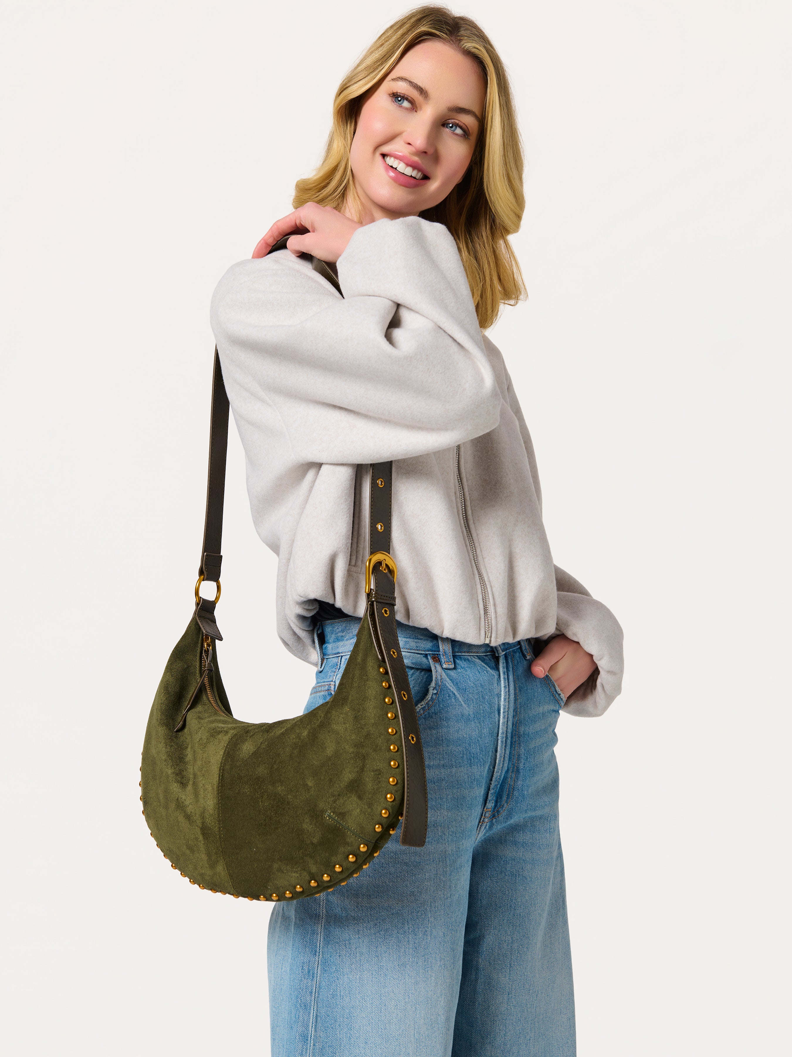 Shiraleah Lennon Cross-Body OLIVE / OS