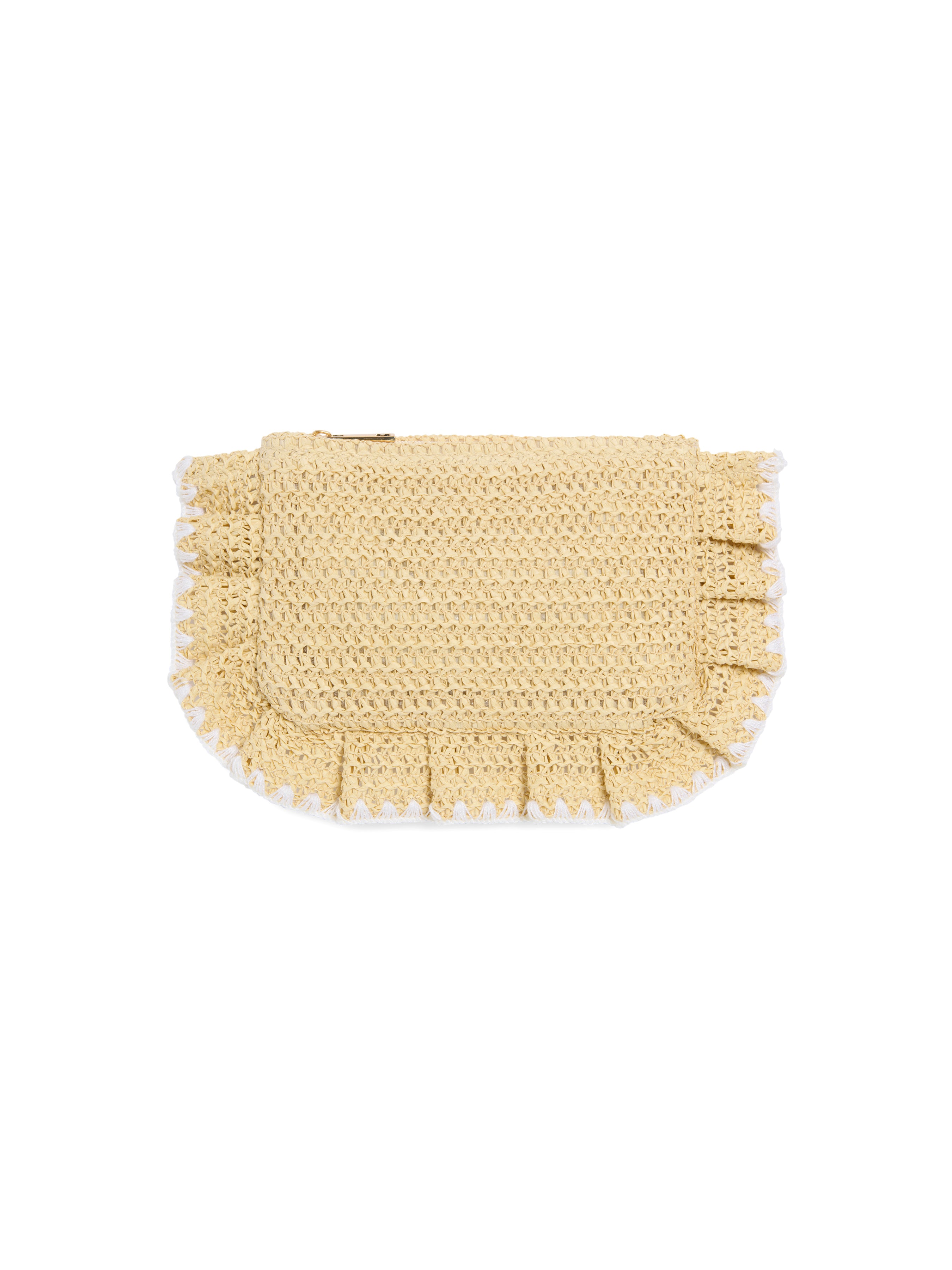 Shiraleah Arabella Zip Pouch NATURAL