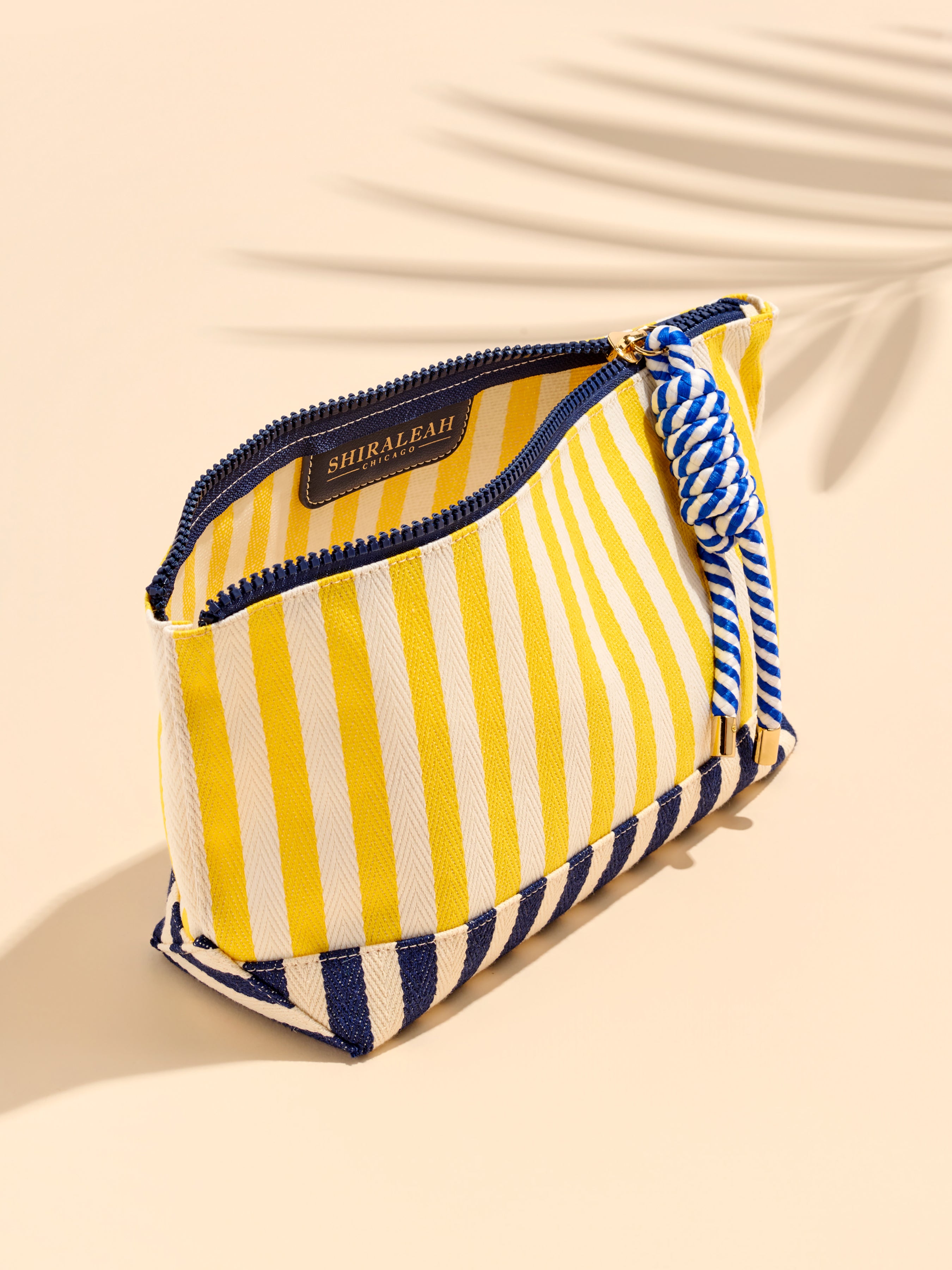 Shiraleah Port Stripe Pouch BLUE