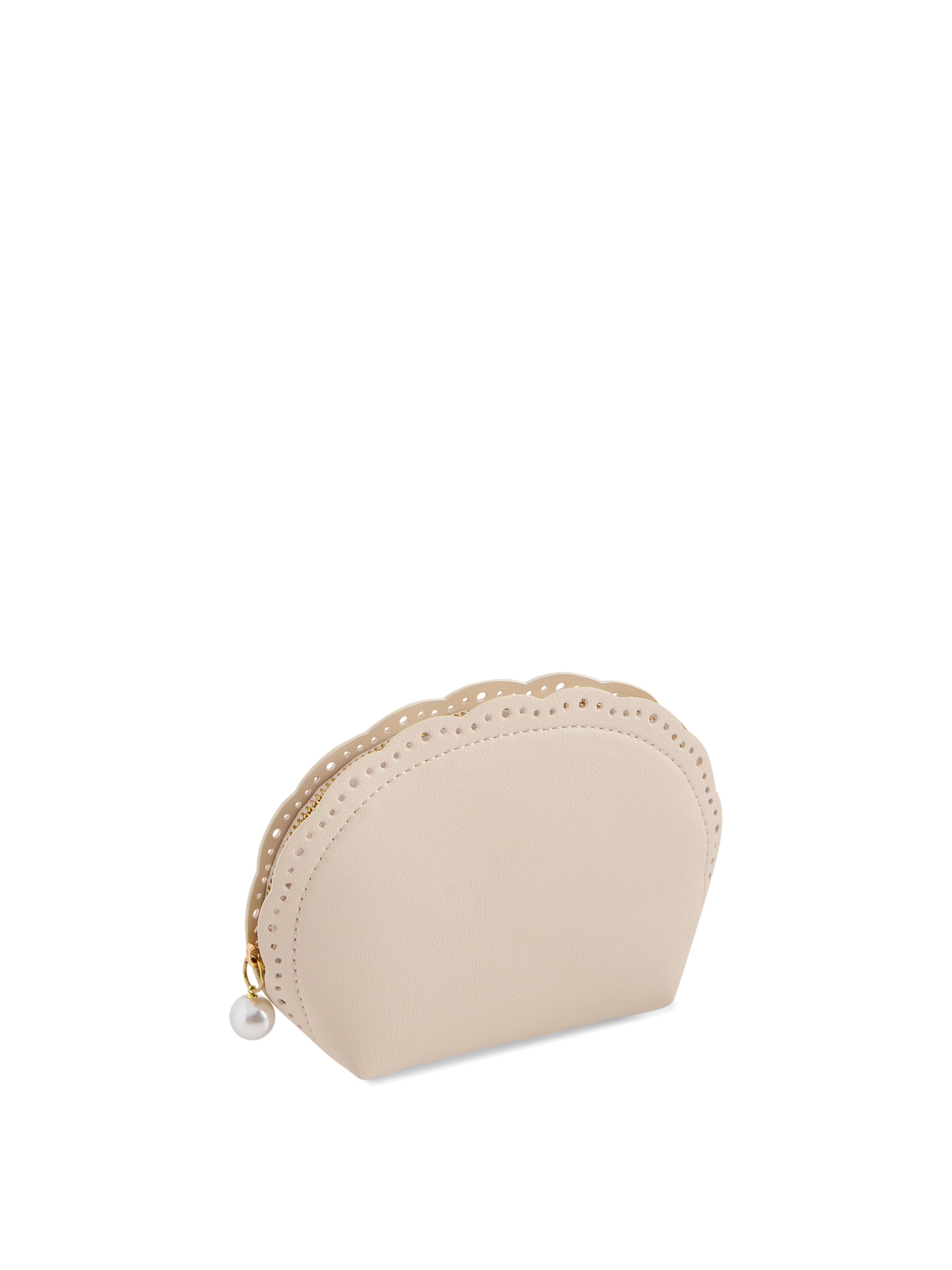 Shiraleah Lola Zip Pouch IVORY