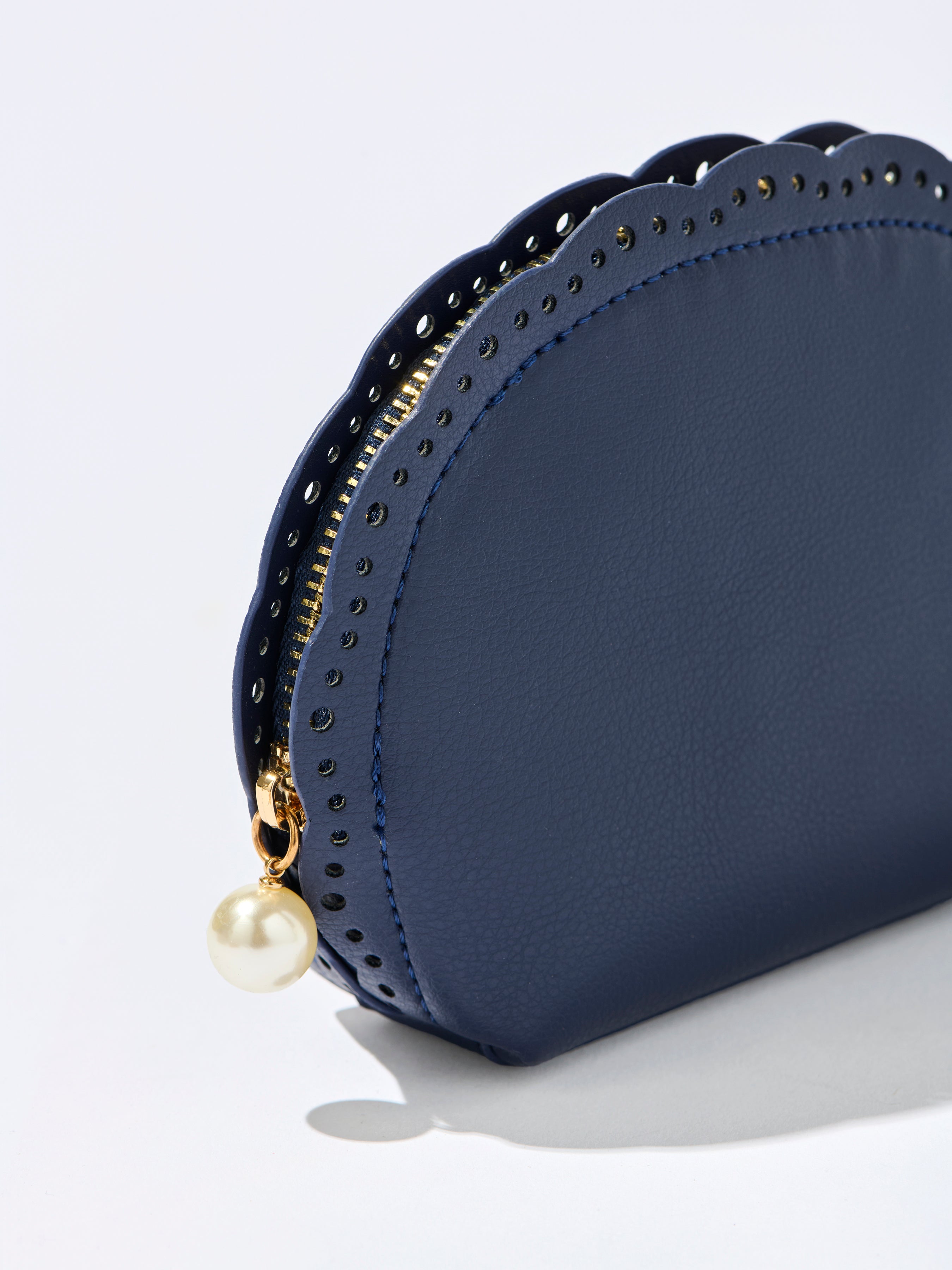Shiraleah Lola Zip Pouch NAVY