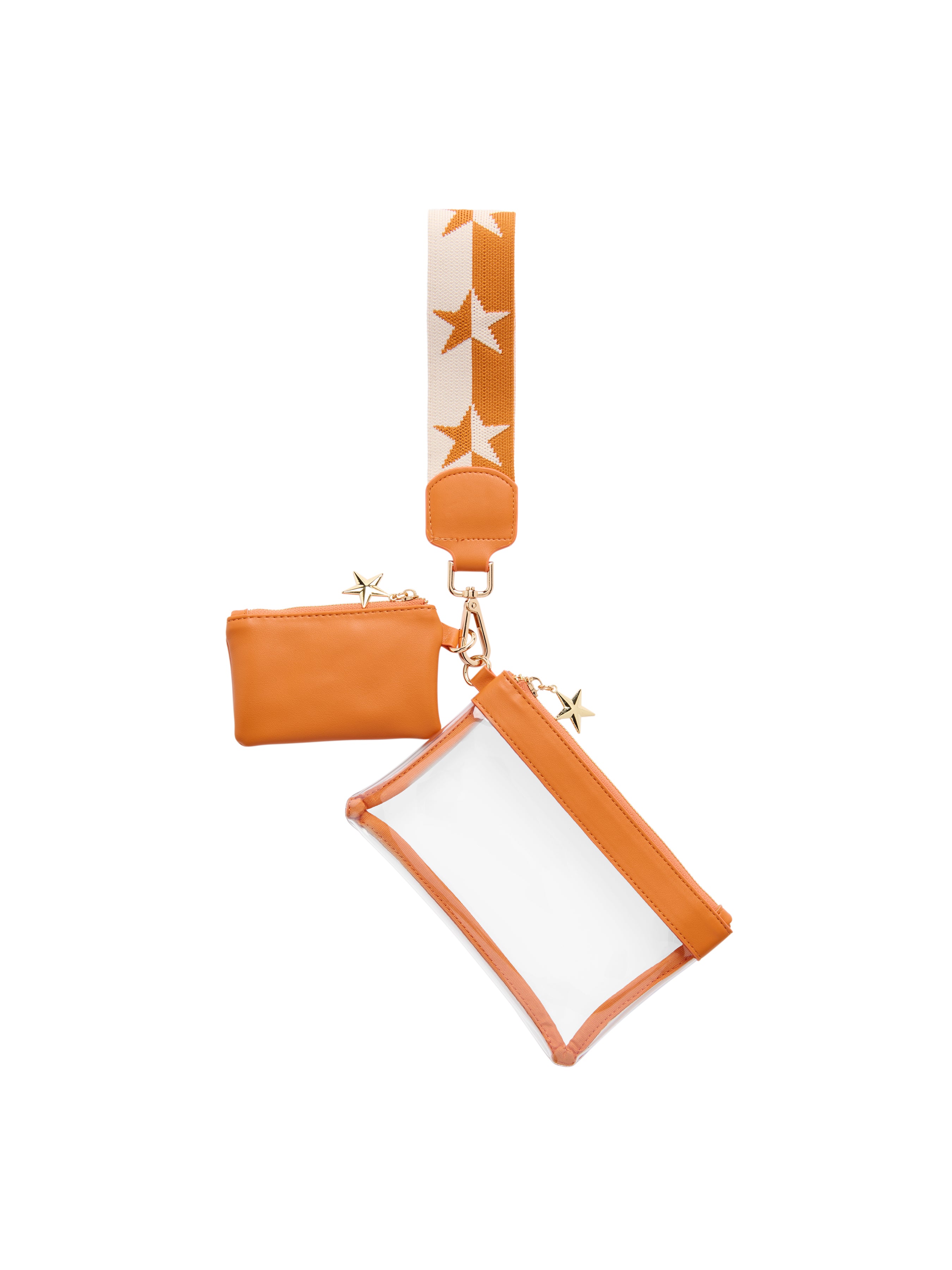 Shiraleah Spectator Wristlet BURNT ORANGE / OS
