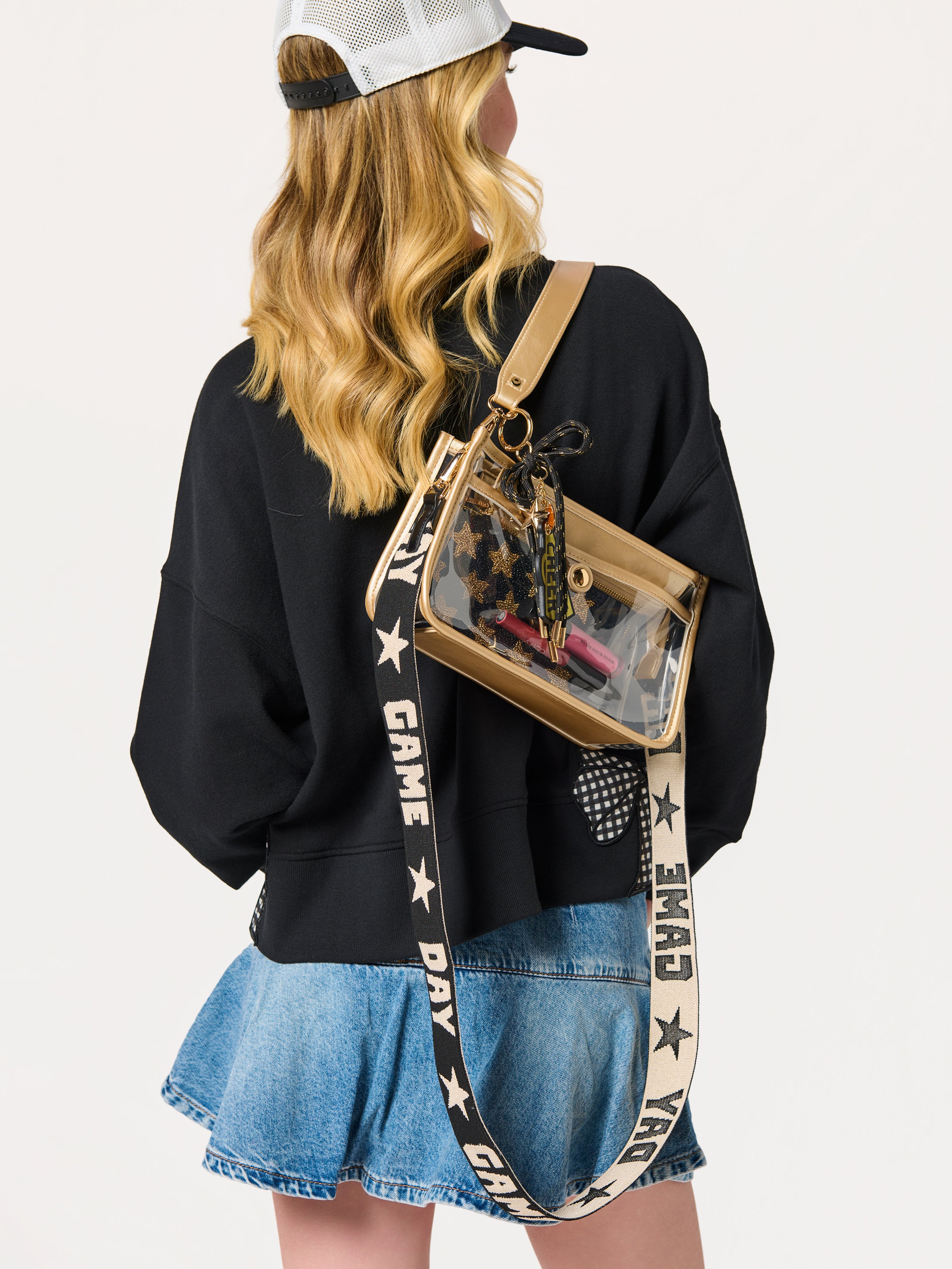 Shiraleah "Game Day" Strap BLACK / OS