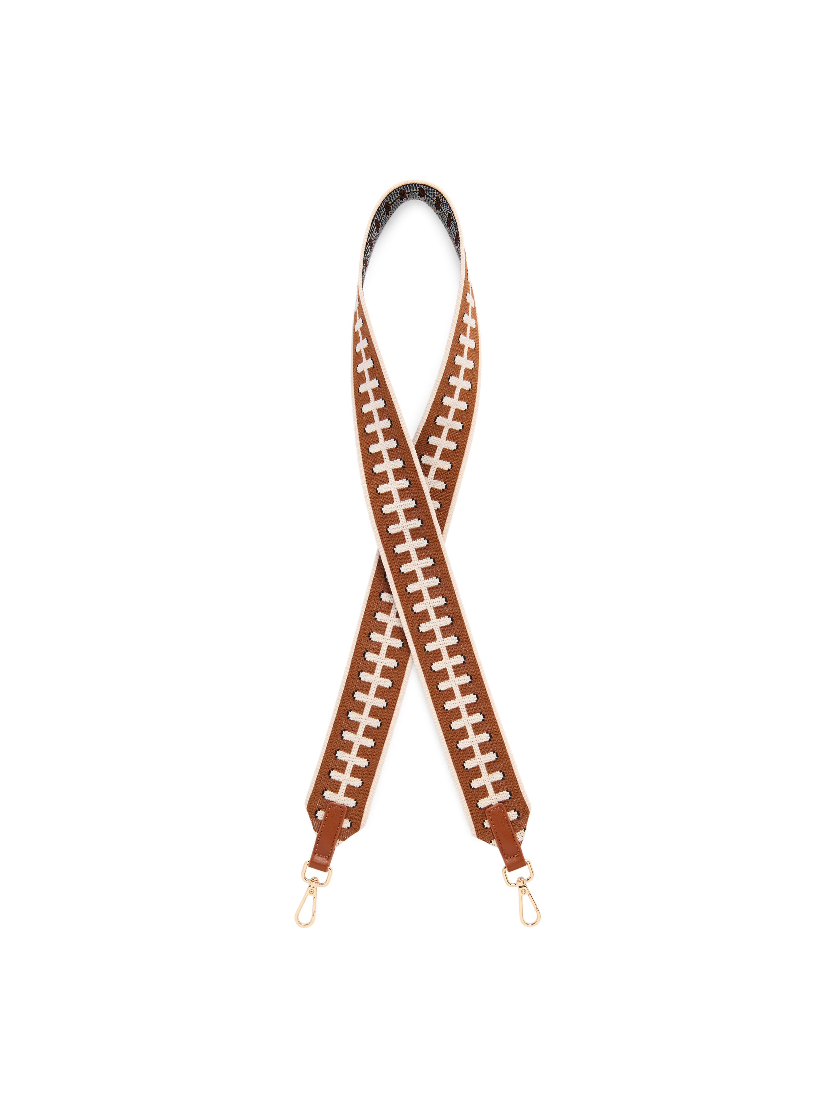 Shiraleah Football Lace Strap, Brown