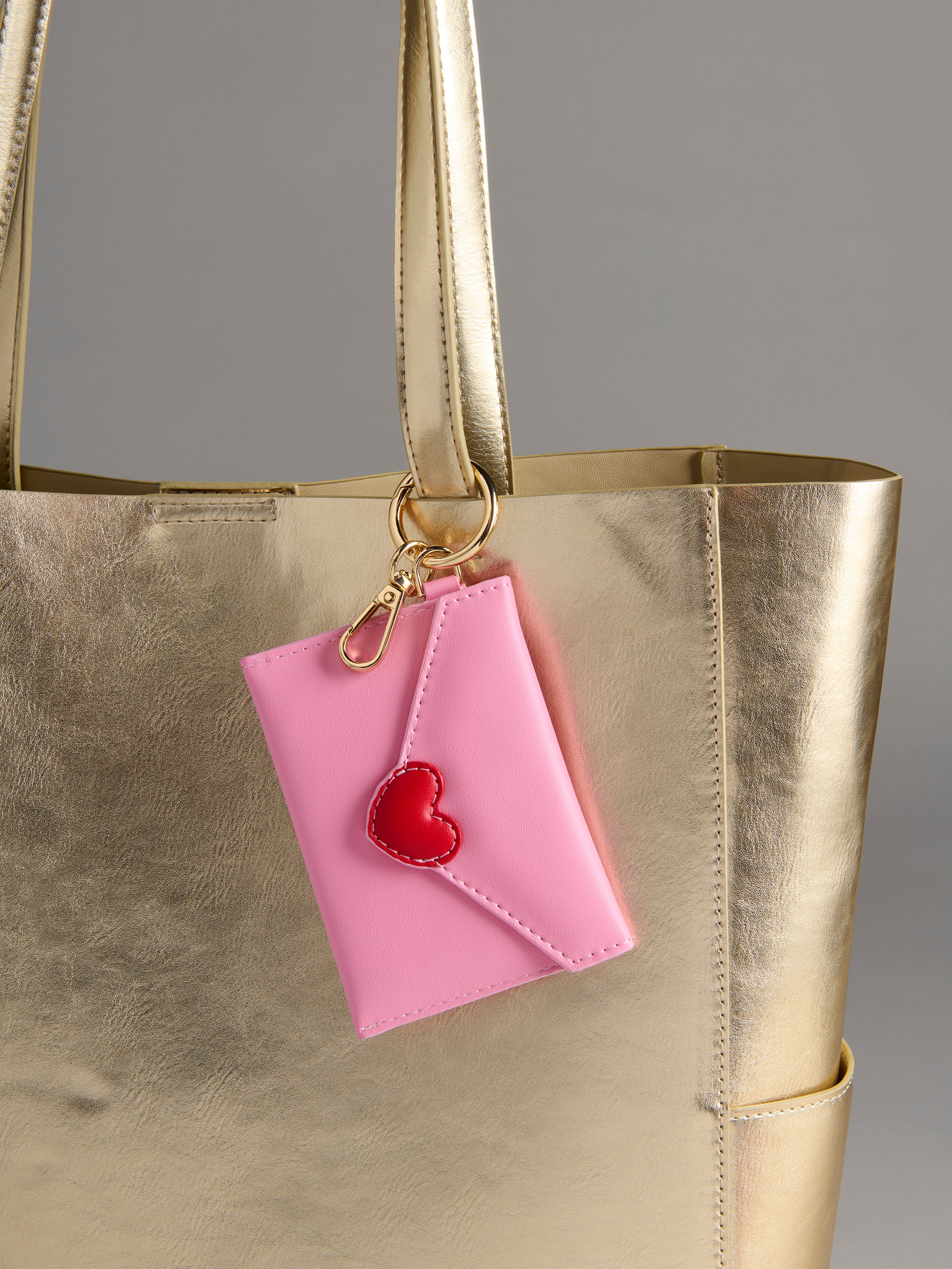 Shiraleah Love Letter Card Case PINK