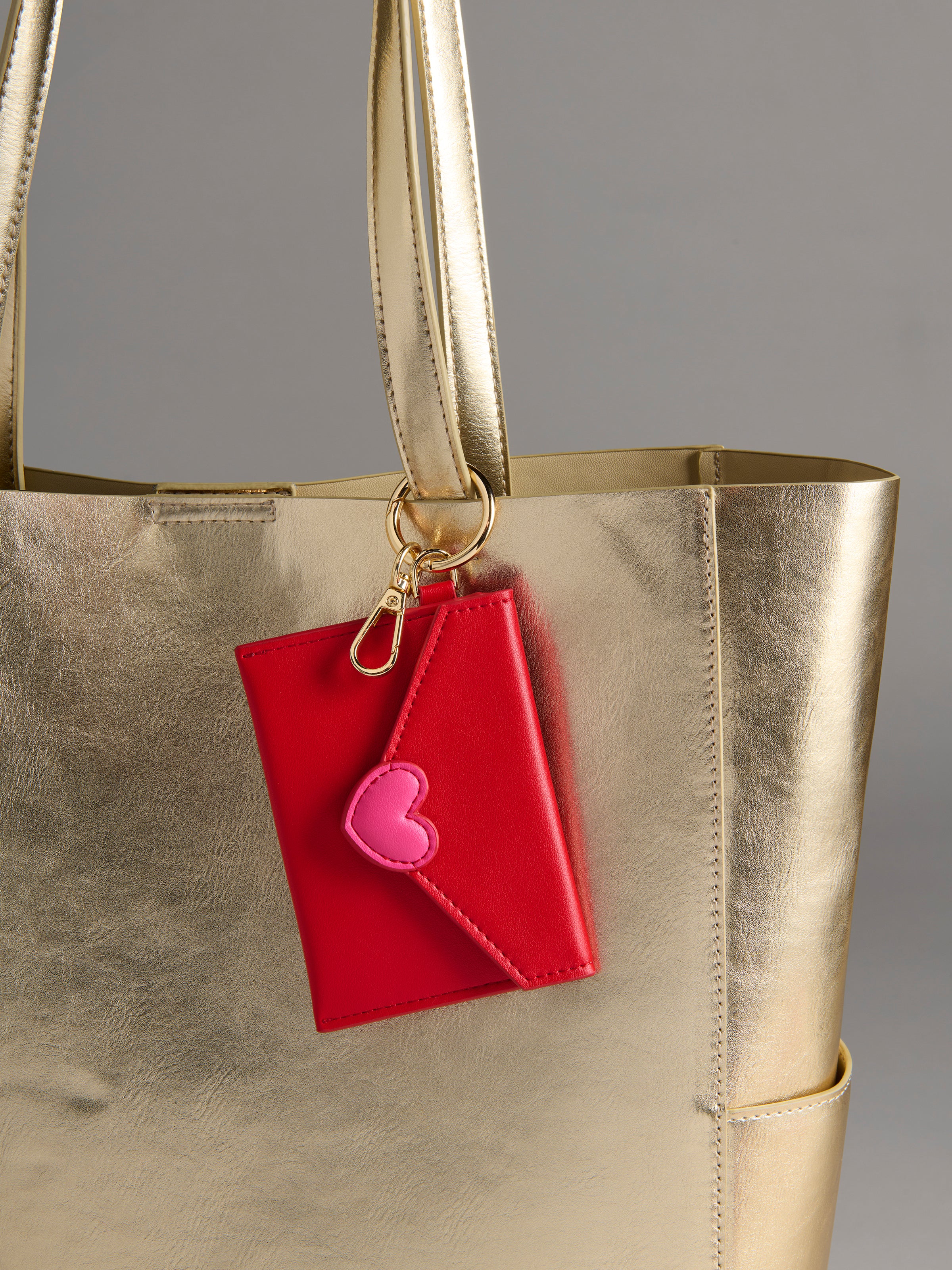Shiraleah Love Letter Card Case RED