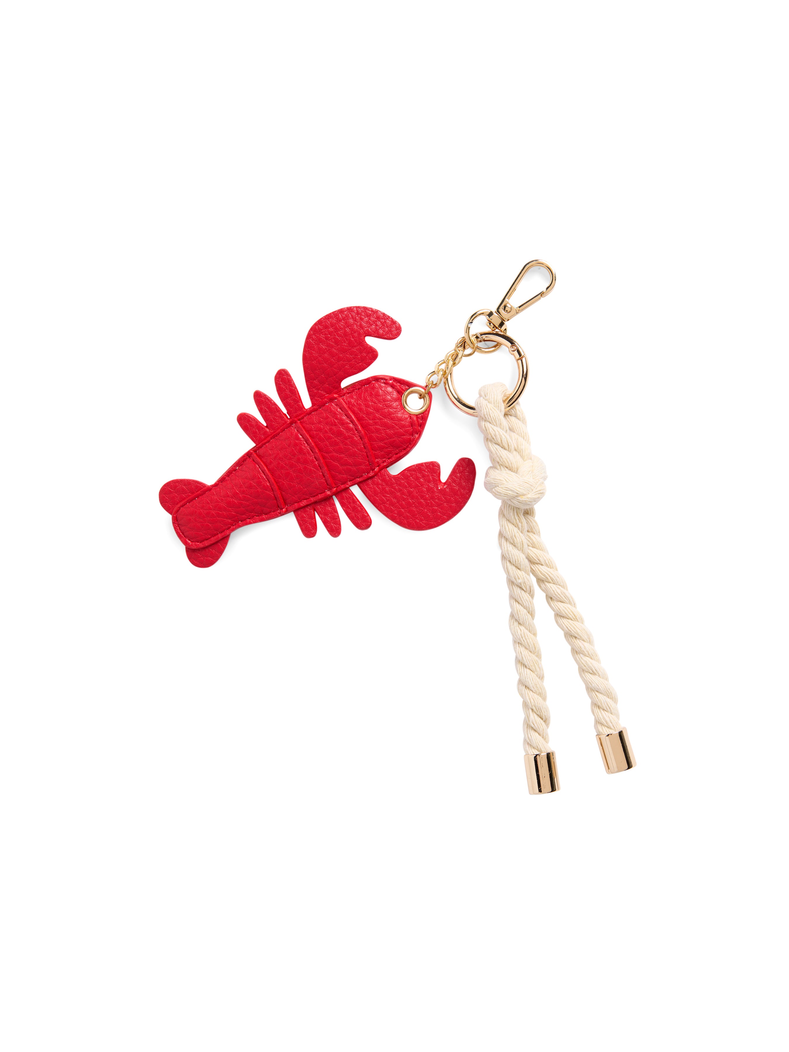 Shiraleah Lobster Bag Charm/Key Ring, Red