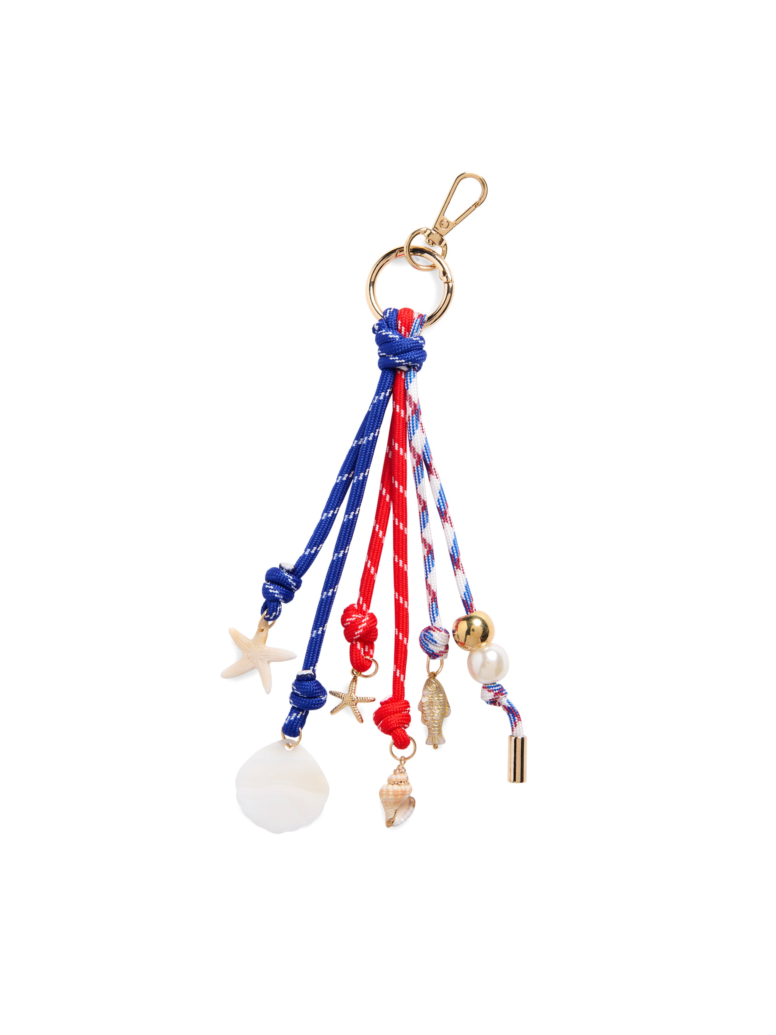 Shiraleah Coastal Bag Charm/Key Ring, Multi