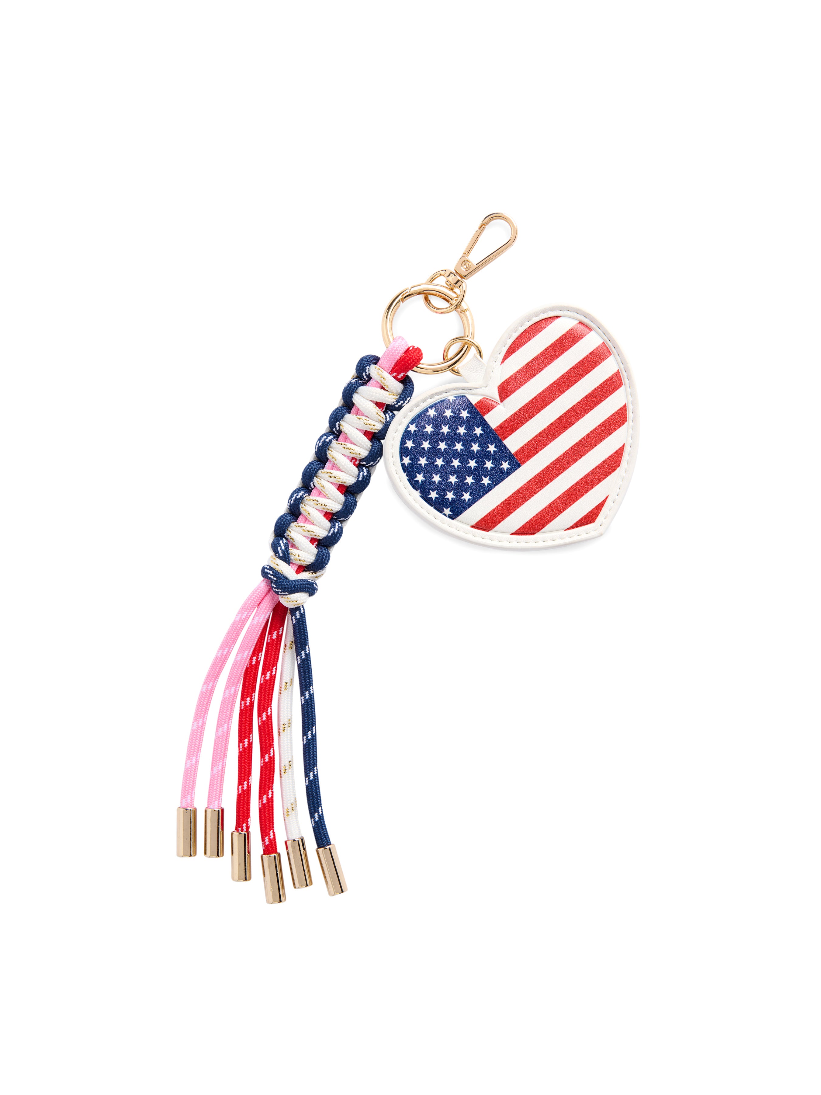 Shiraleah Americana Bag Charm/Key Ring, Multi