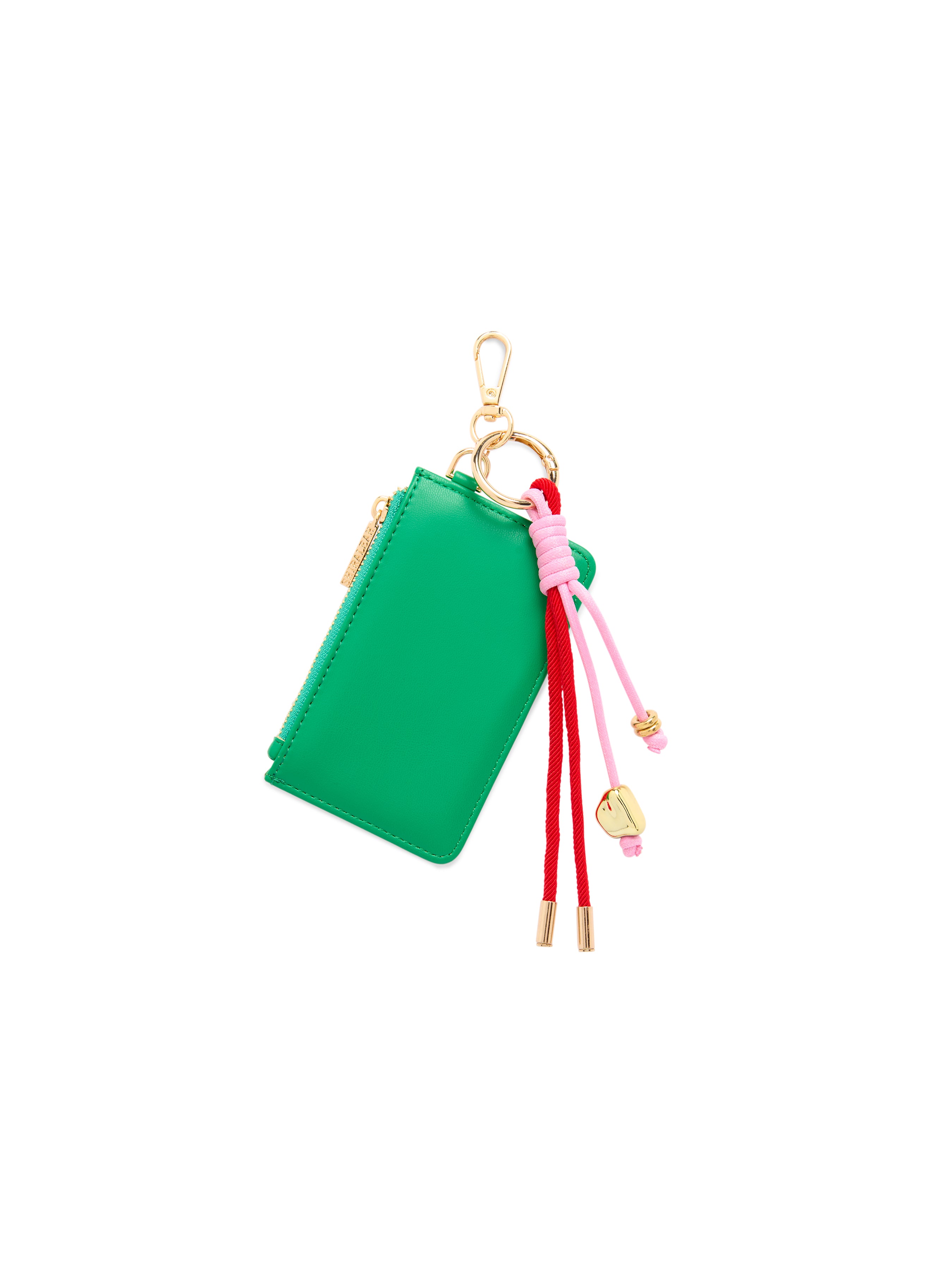 Shiraleah Zippy Card Case/Bag Charm GREEN / OS