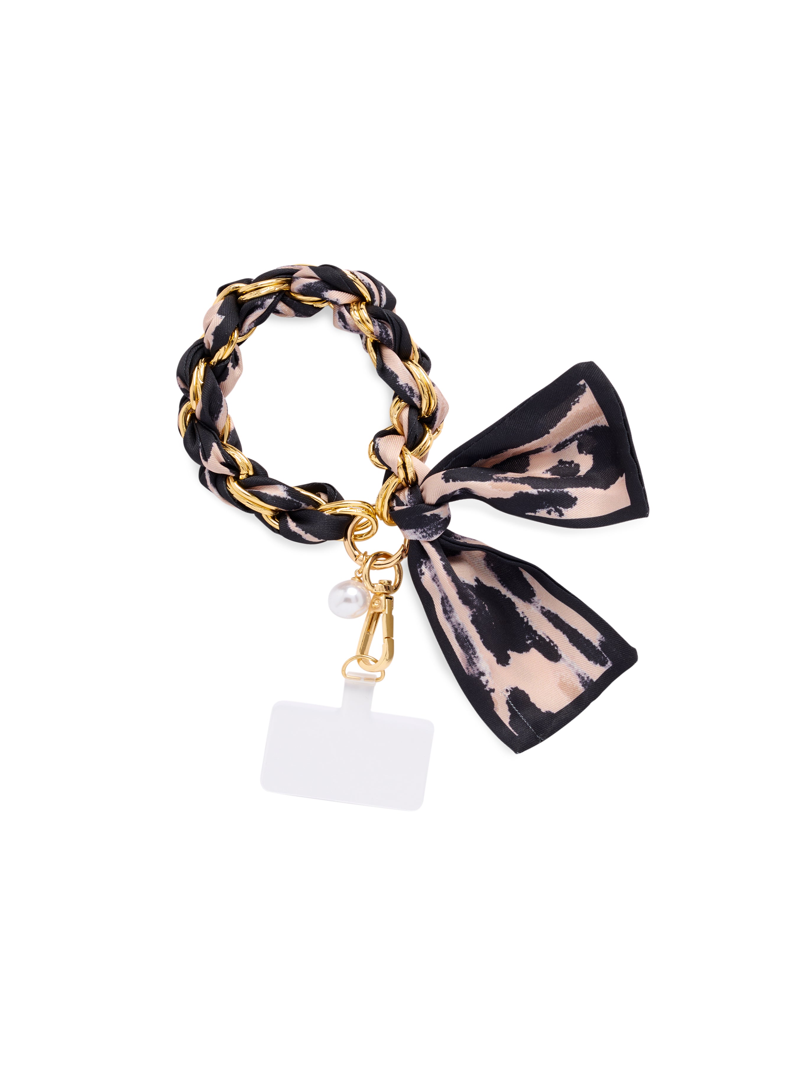Shiraleah Animal Print Phone Wristlet, Leopard
