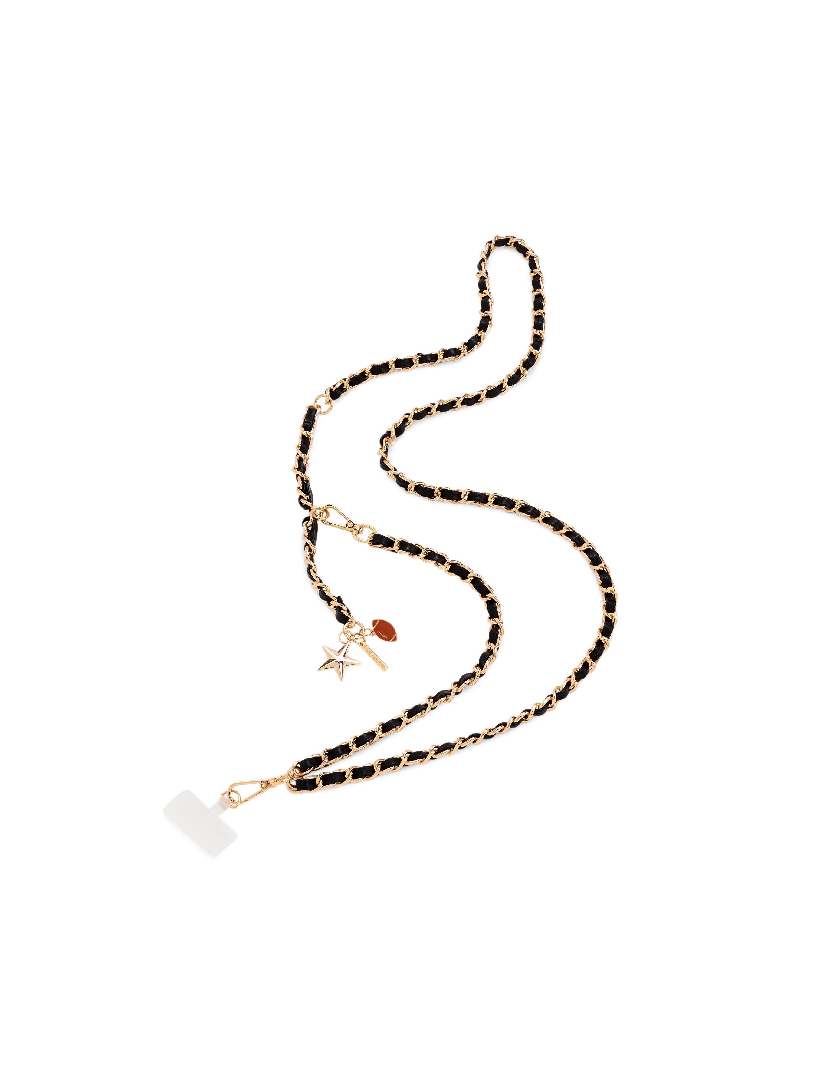 Shiraleah Taylor Cross-Body Phone Chain BLACK / OS