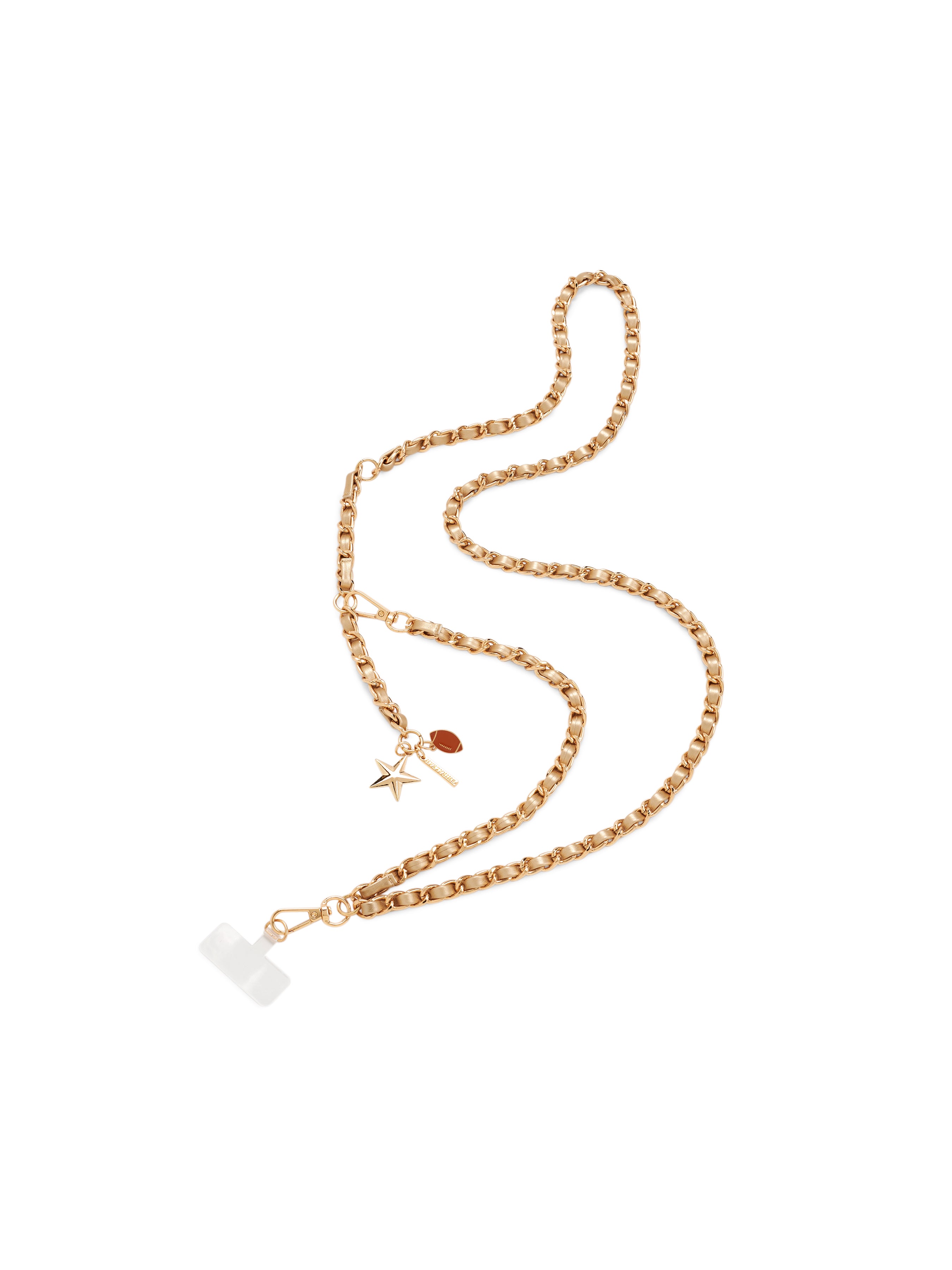 Shiraleah Taylor Cross-Body Phone Chain GOLD / OS