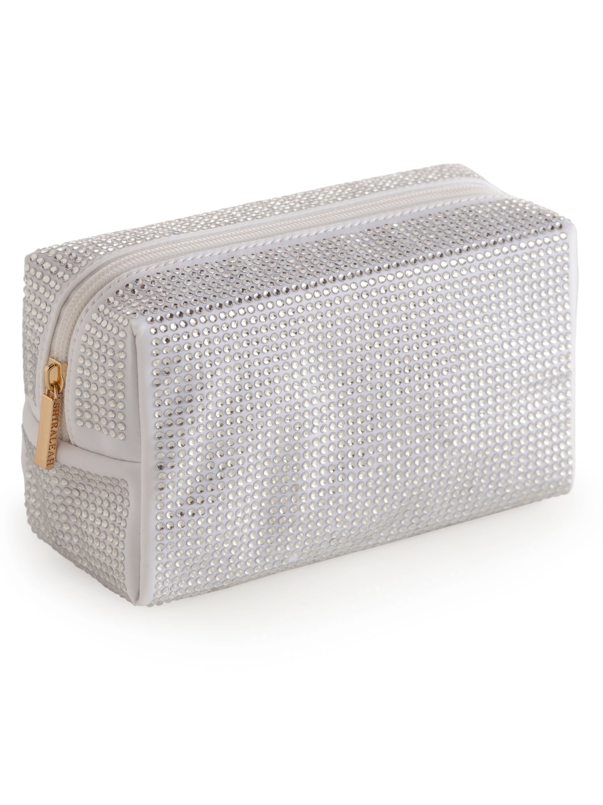 Silver Eyelet Zip Pouch main image 1