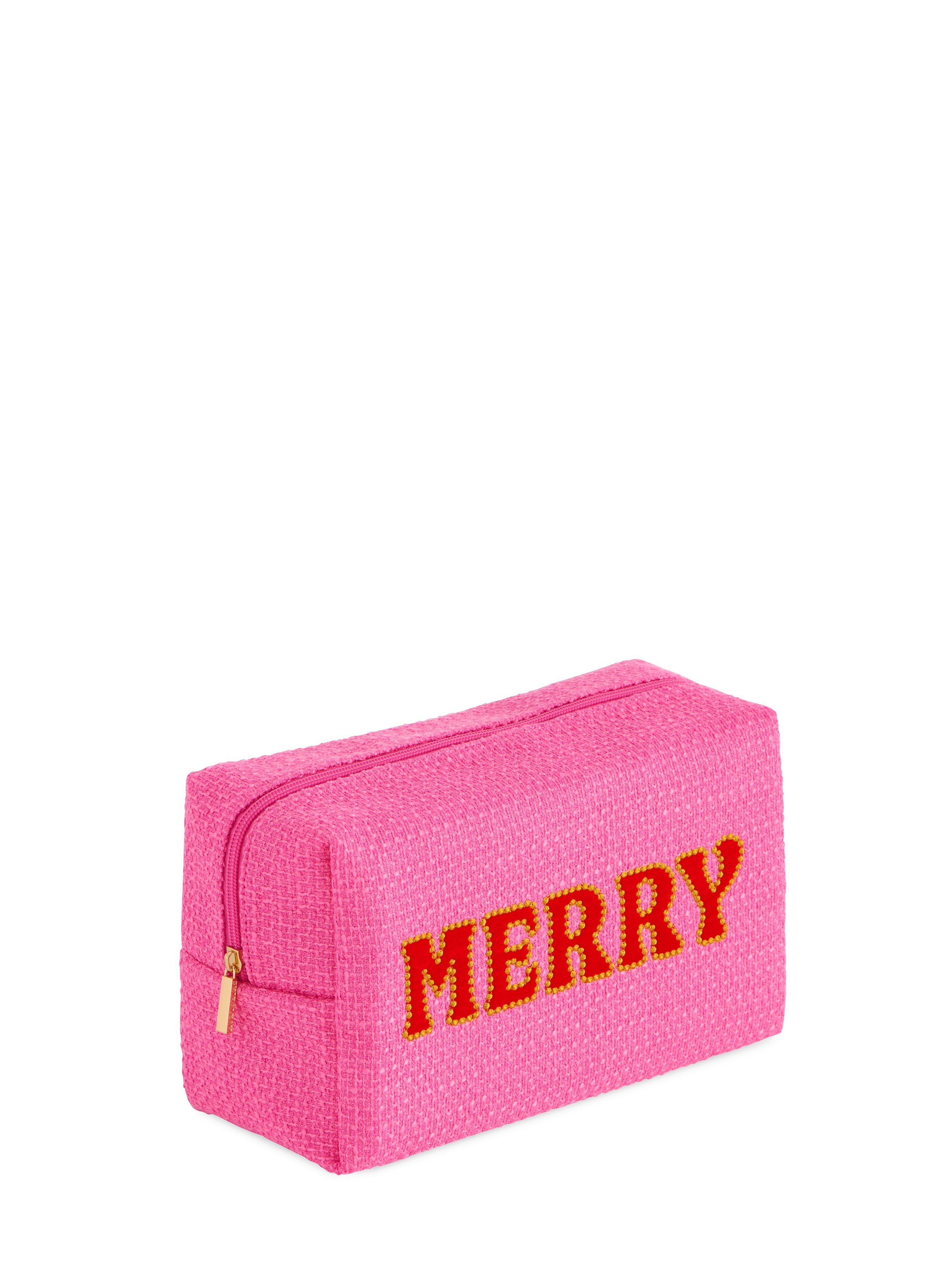 Shiraleah Mara "Merry" Zip Pouch, Pink