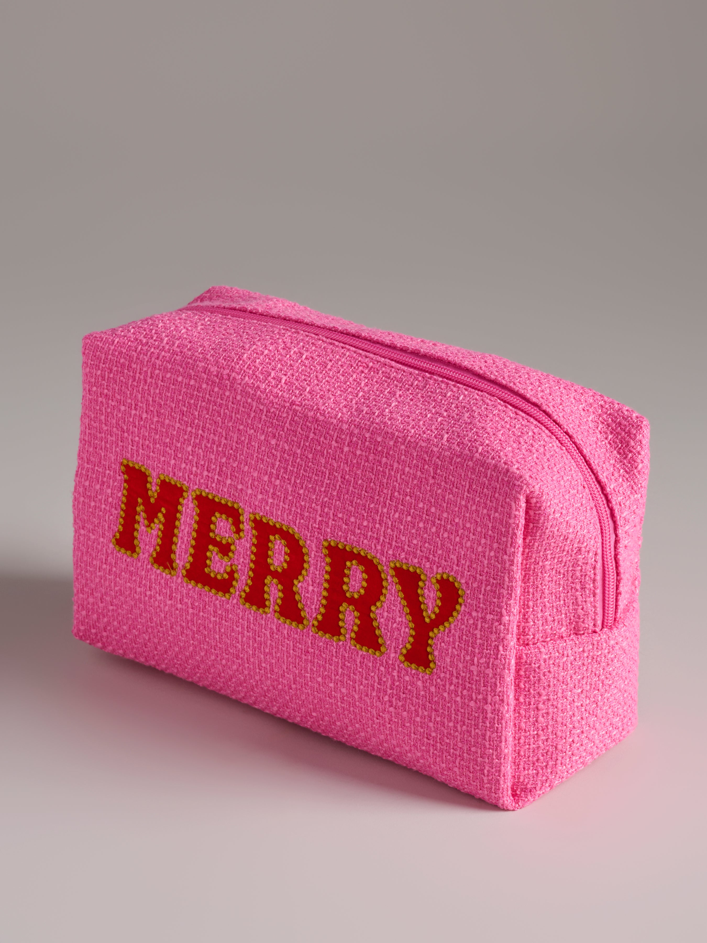 Shiraleah Mara "Merry" Zip Pouch, Pink