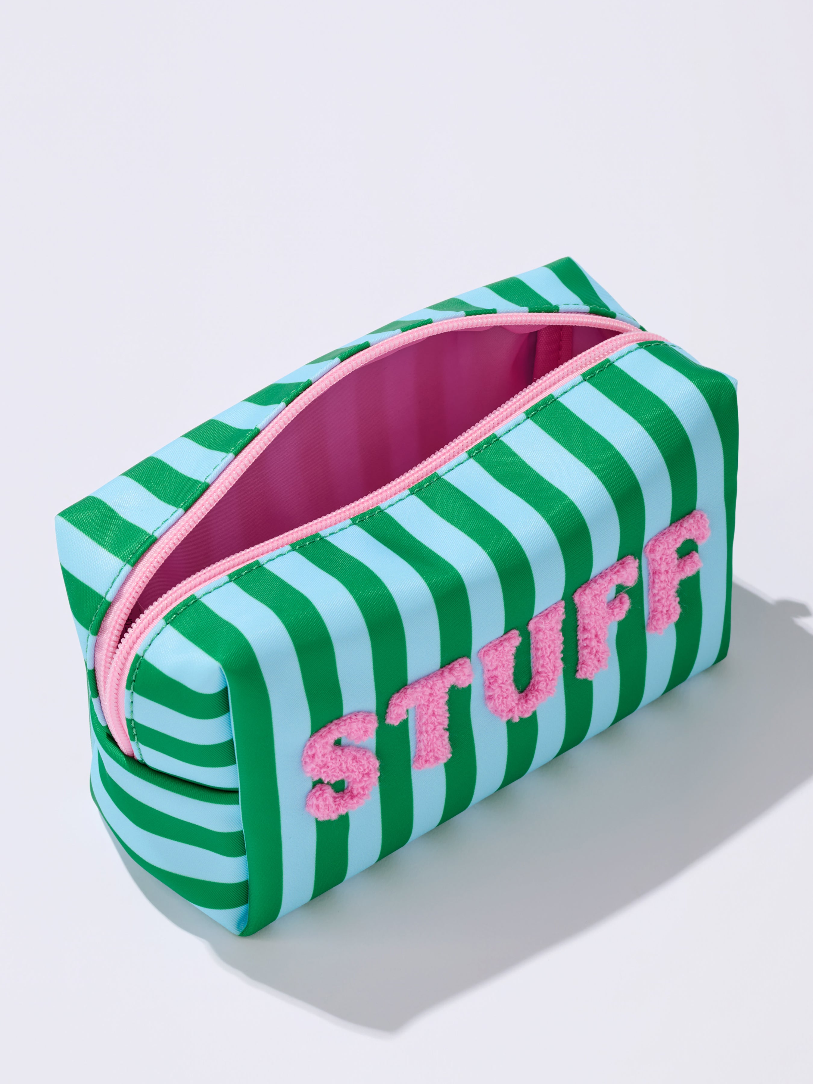 Shiraleah "Stuff" Small Zip Pouch, Turquoise