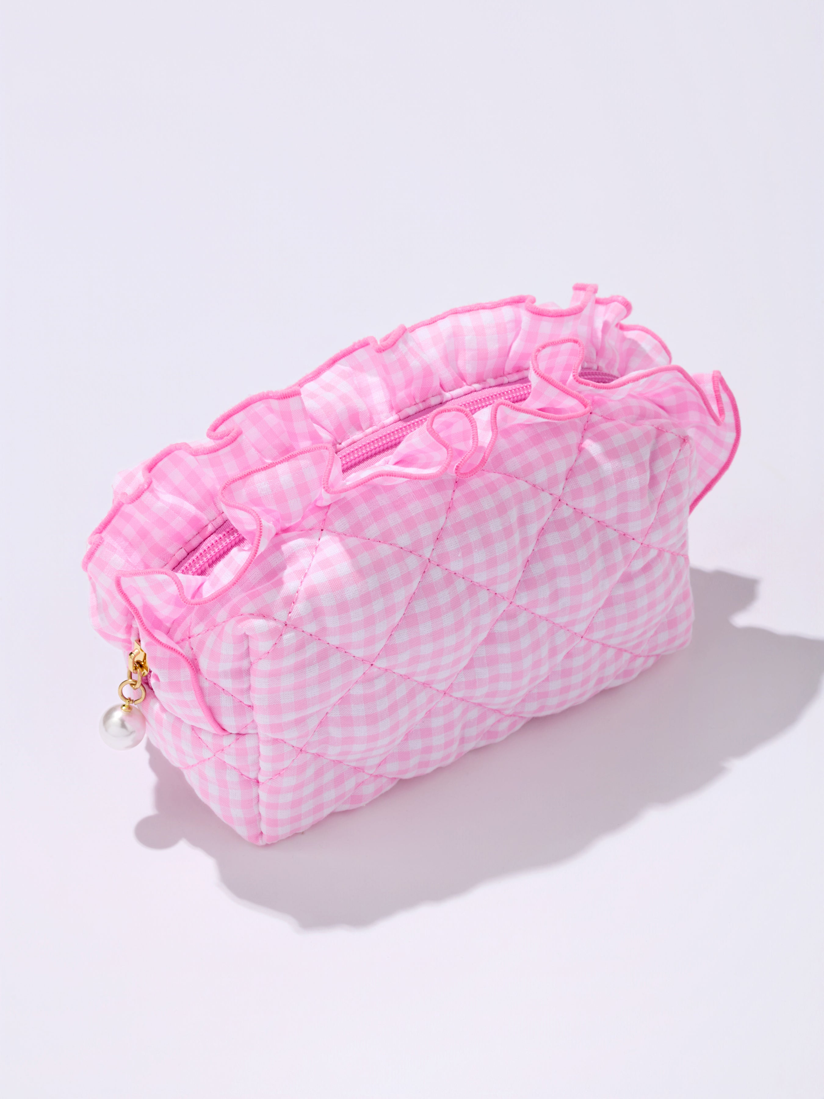 Shiraleah Fancy Small Zip Pouch PINK