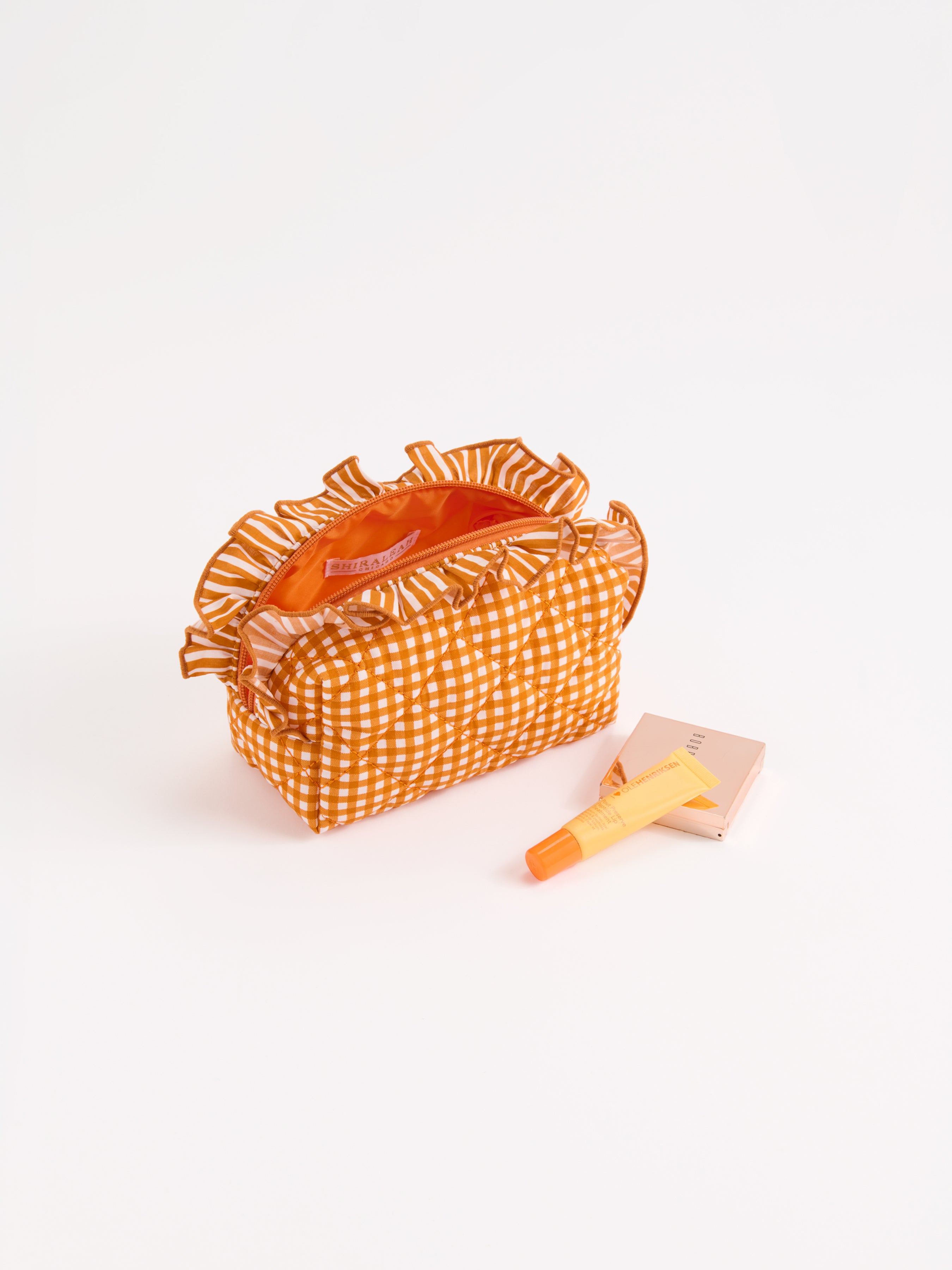 Shiraleah Lucy Small Zip Pouch BURNT ORANGE / OS
