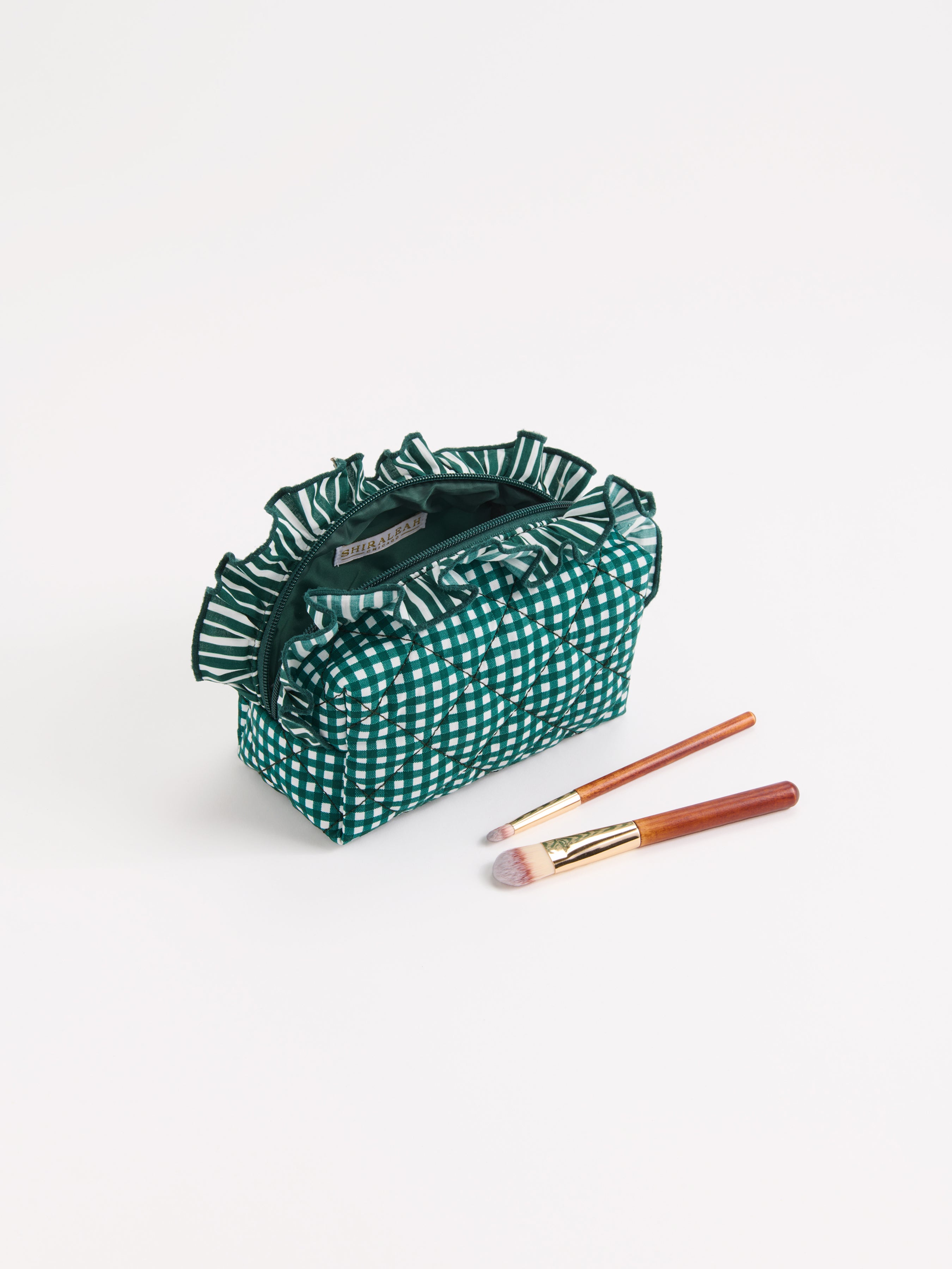 Shiraleah Lucy Small Zip Pouch GREEN / OS