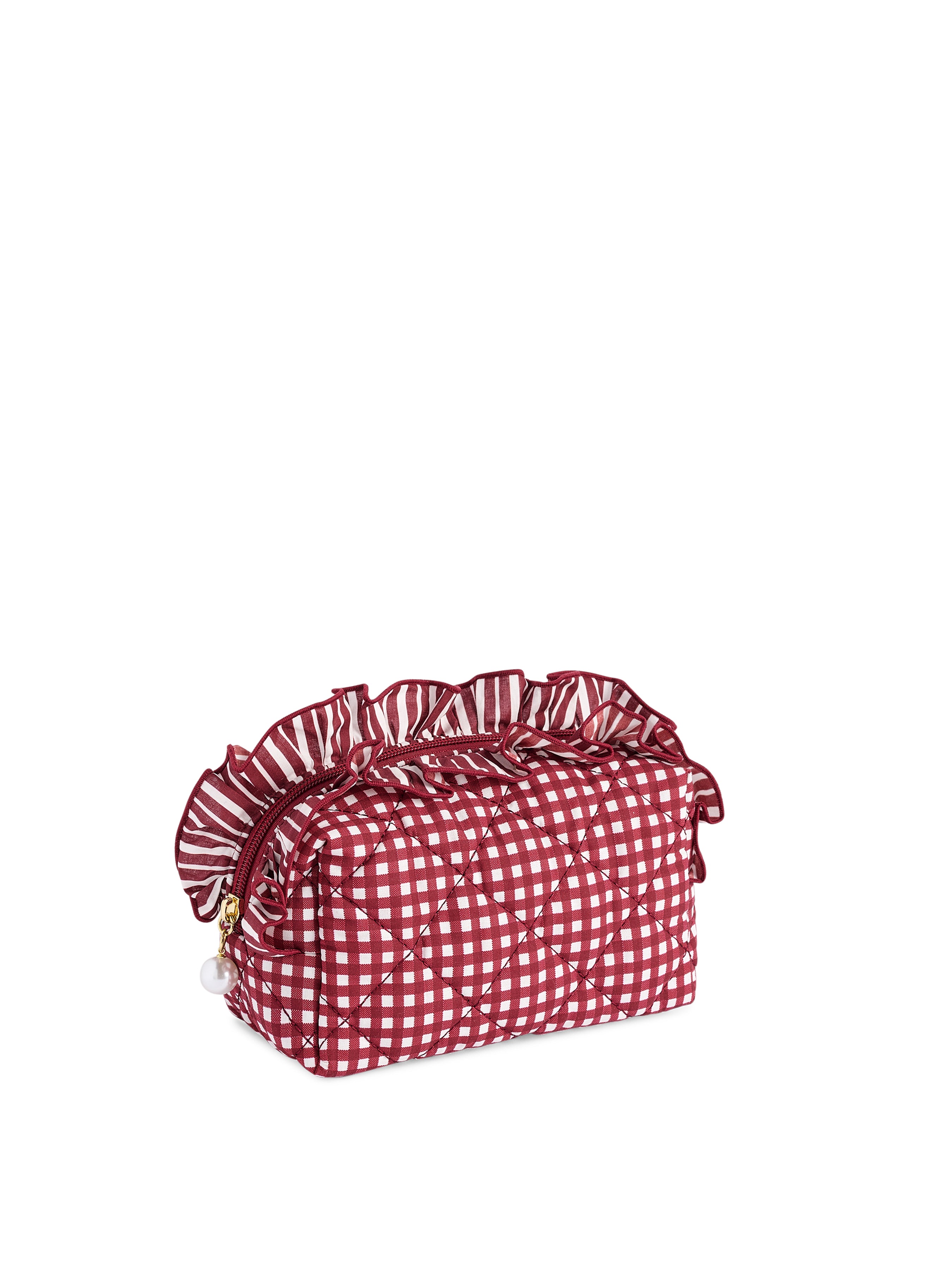 Shiraleah Lucy Small Zip Pouch MAROON / OS