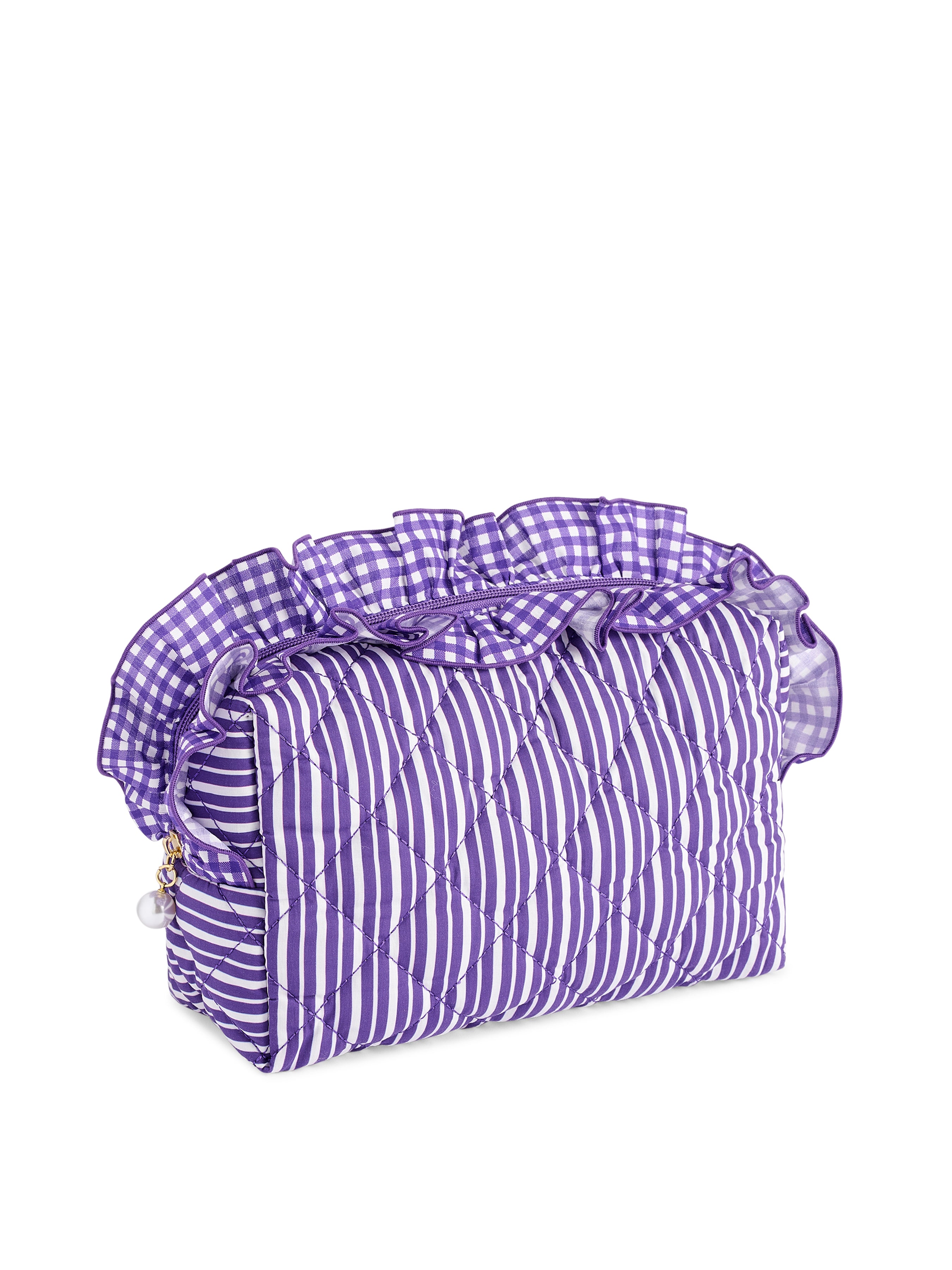 Shiraleah Lucy Large Zip Pouch PURPLE / OS