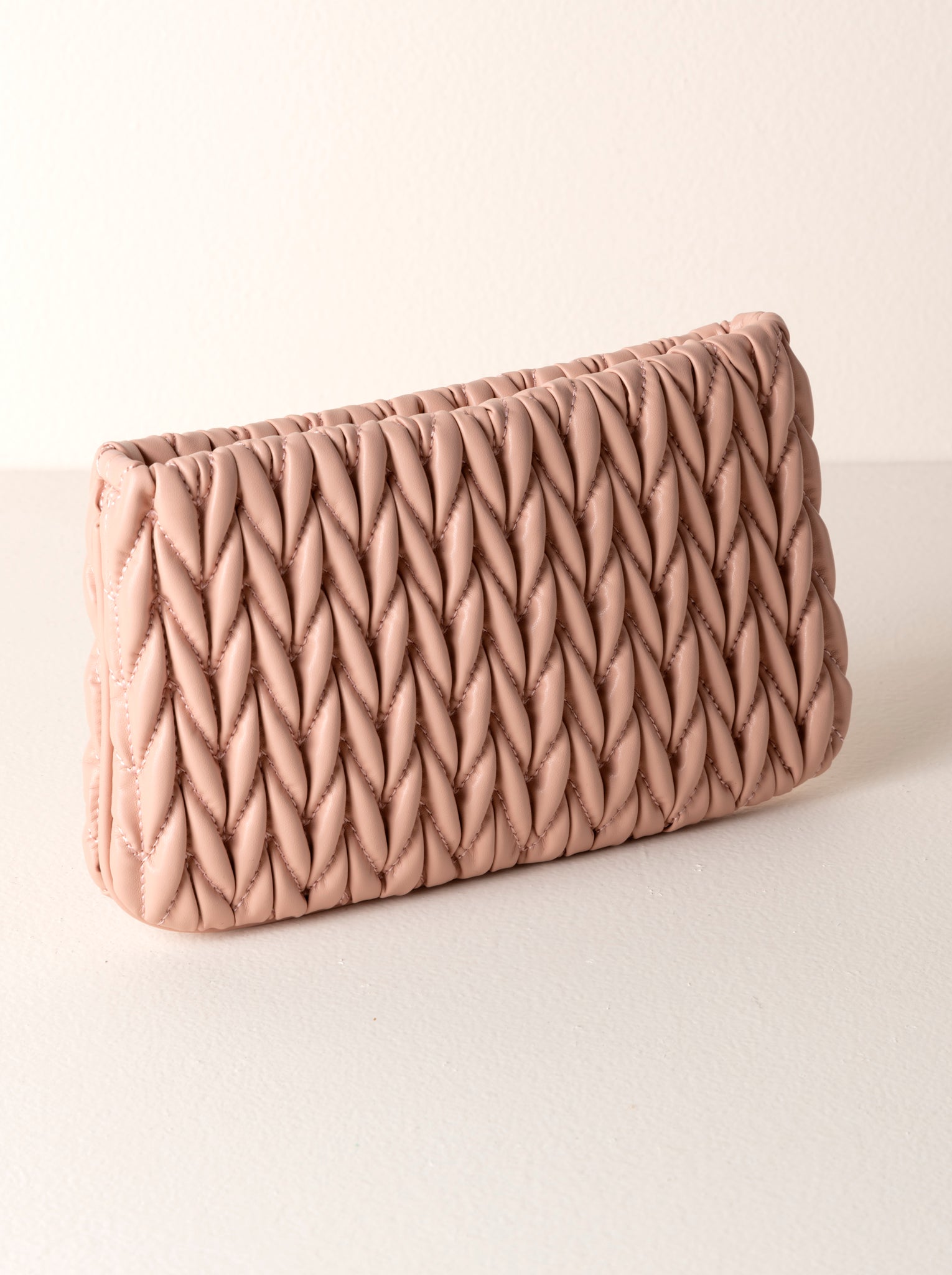 Shiraleah Jody Zip Pouch BLUSH