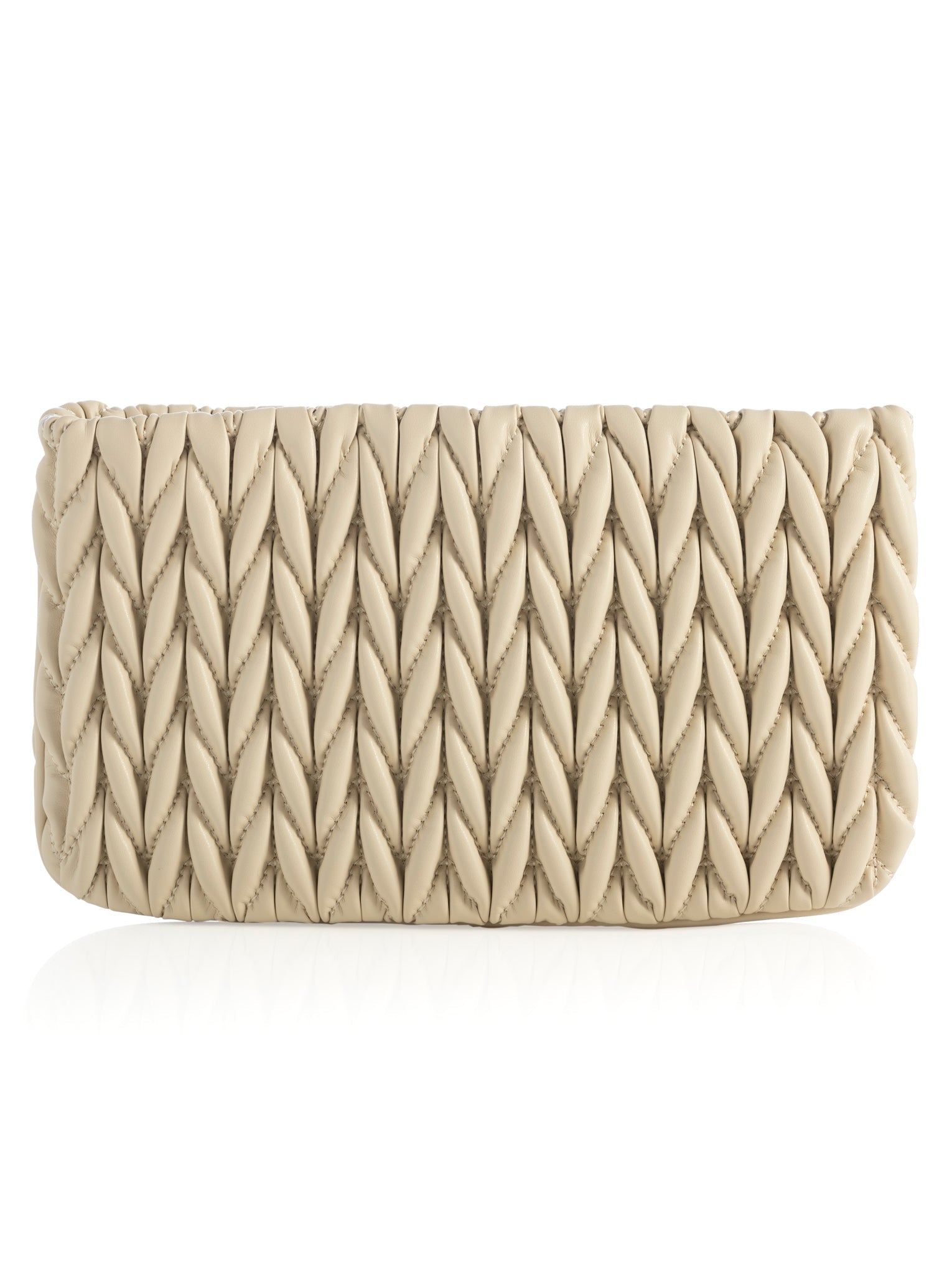 Shiraleah Jody Zip Pouch IVORY