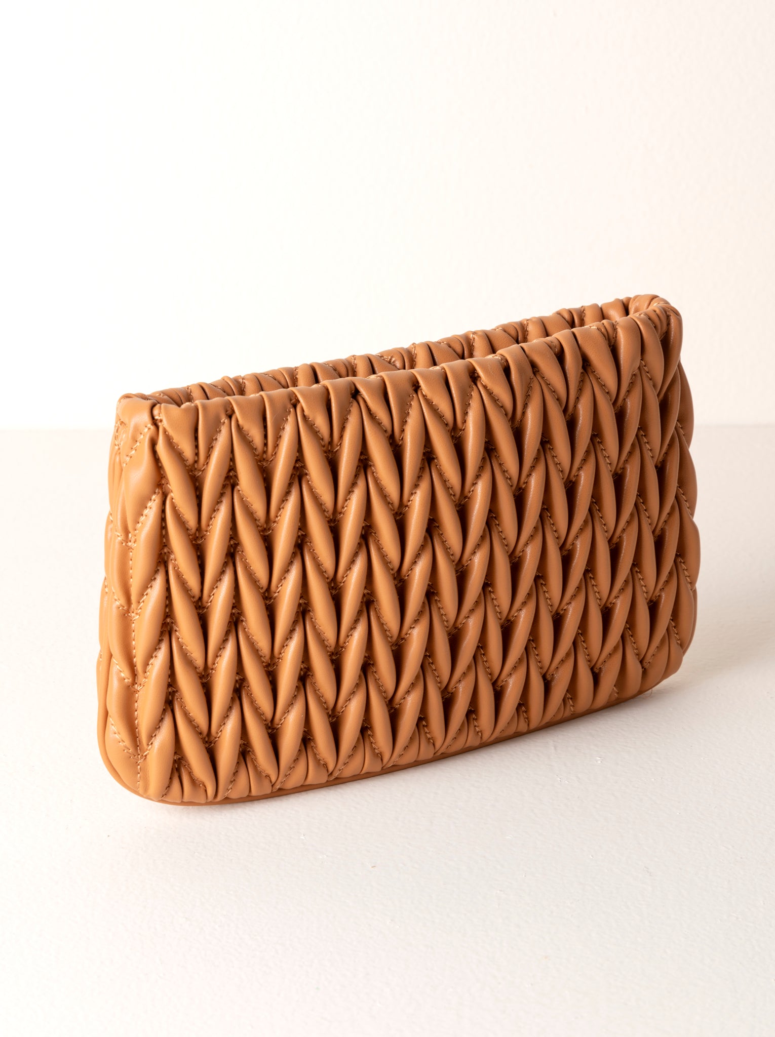 Shiraleah Jody Zip Pouch TAN
