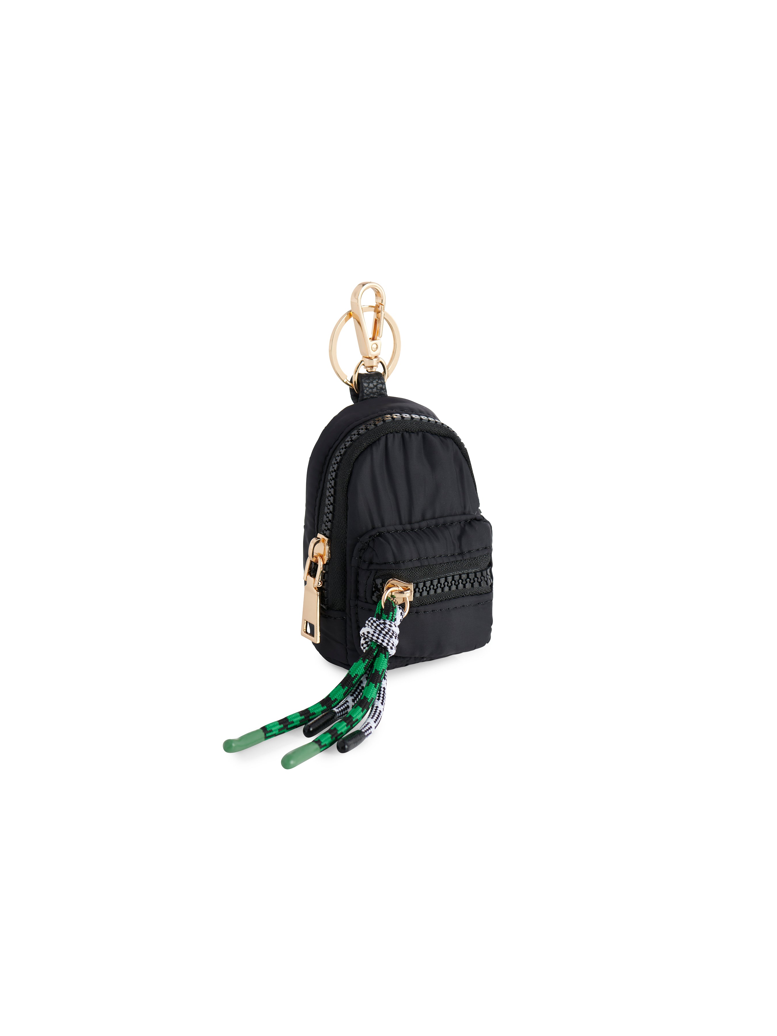 Shiraleah Ezra Mini Backpack Bag Charm BLACK