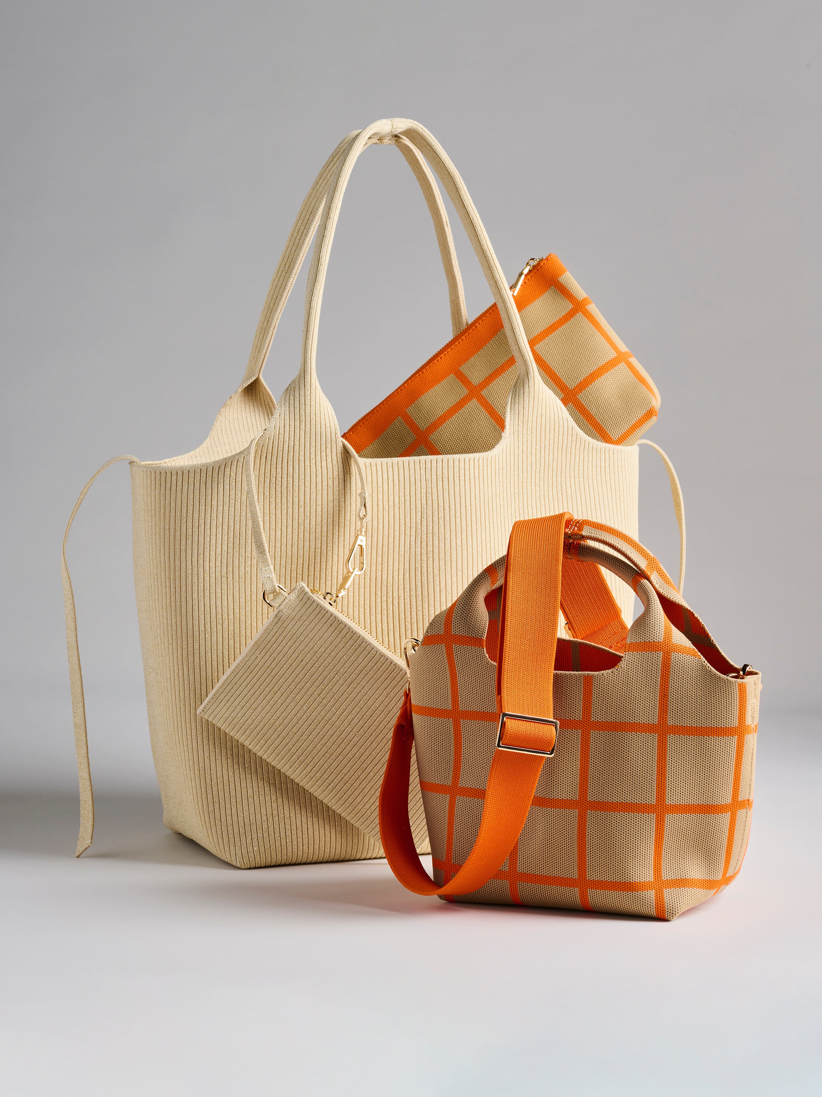 Shiraleah Robbie Zip Pouch TAN