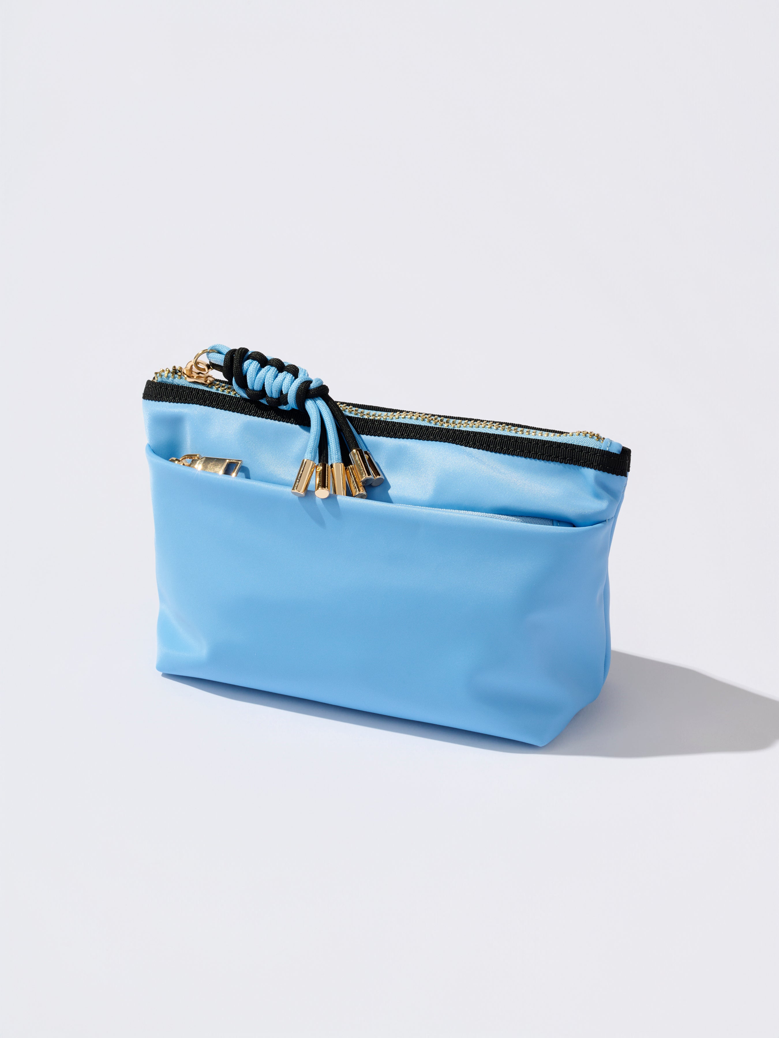 Shiraleah Jet Zip Pouch SKY