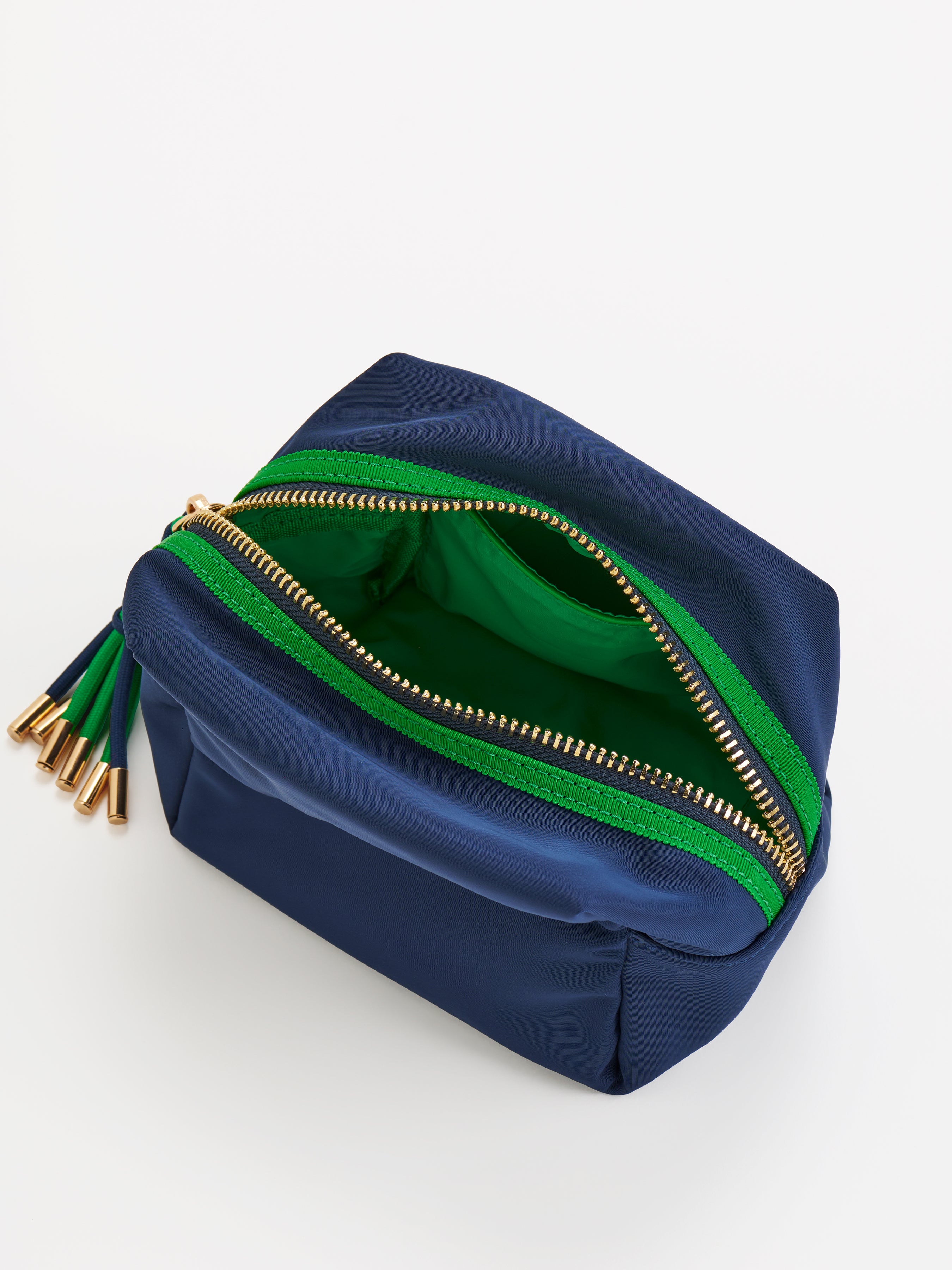 Shiraleah Jet Small Boxy Zip Pouch NAVY / OS