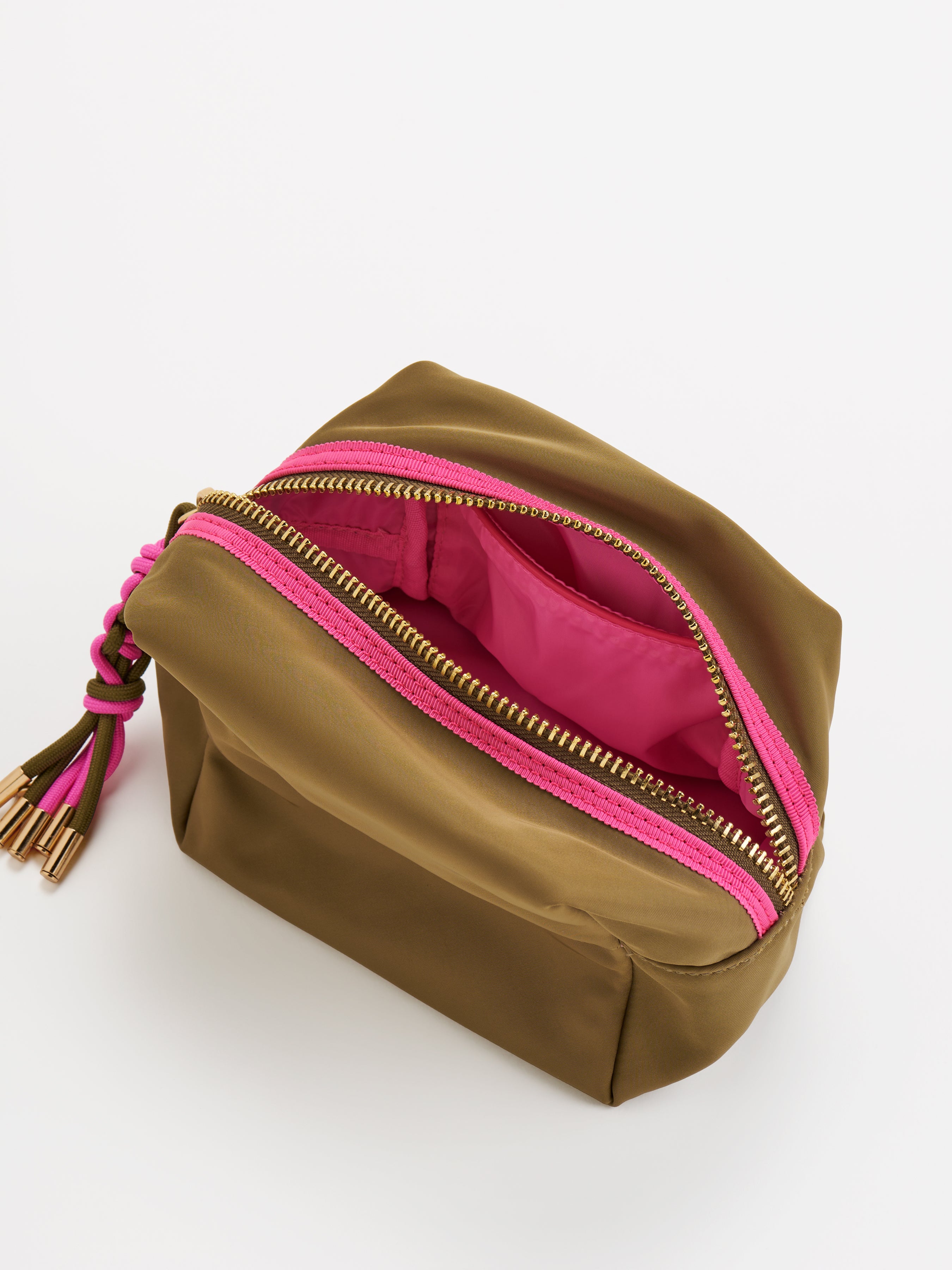 Shiraleah Jet Small Boxy Zip Pouch OLIVE / OS