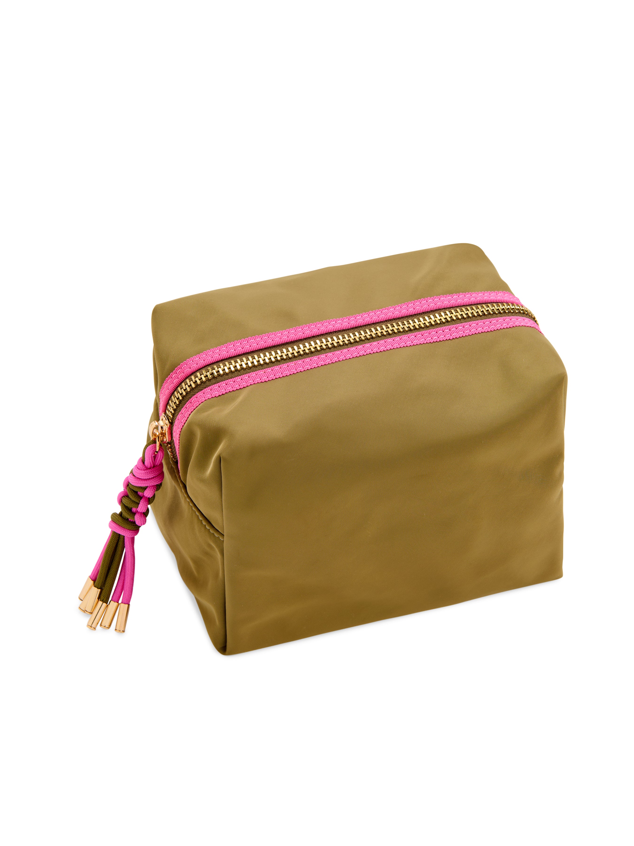 Shiraleah Jet Large Boxy Zip Pouch OLIVE / OS