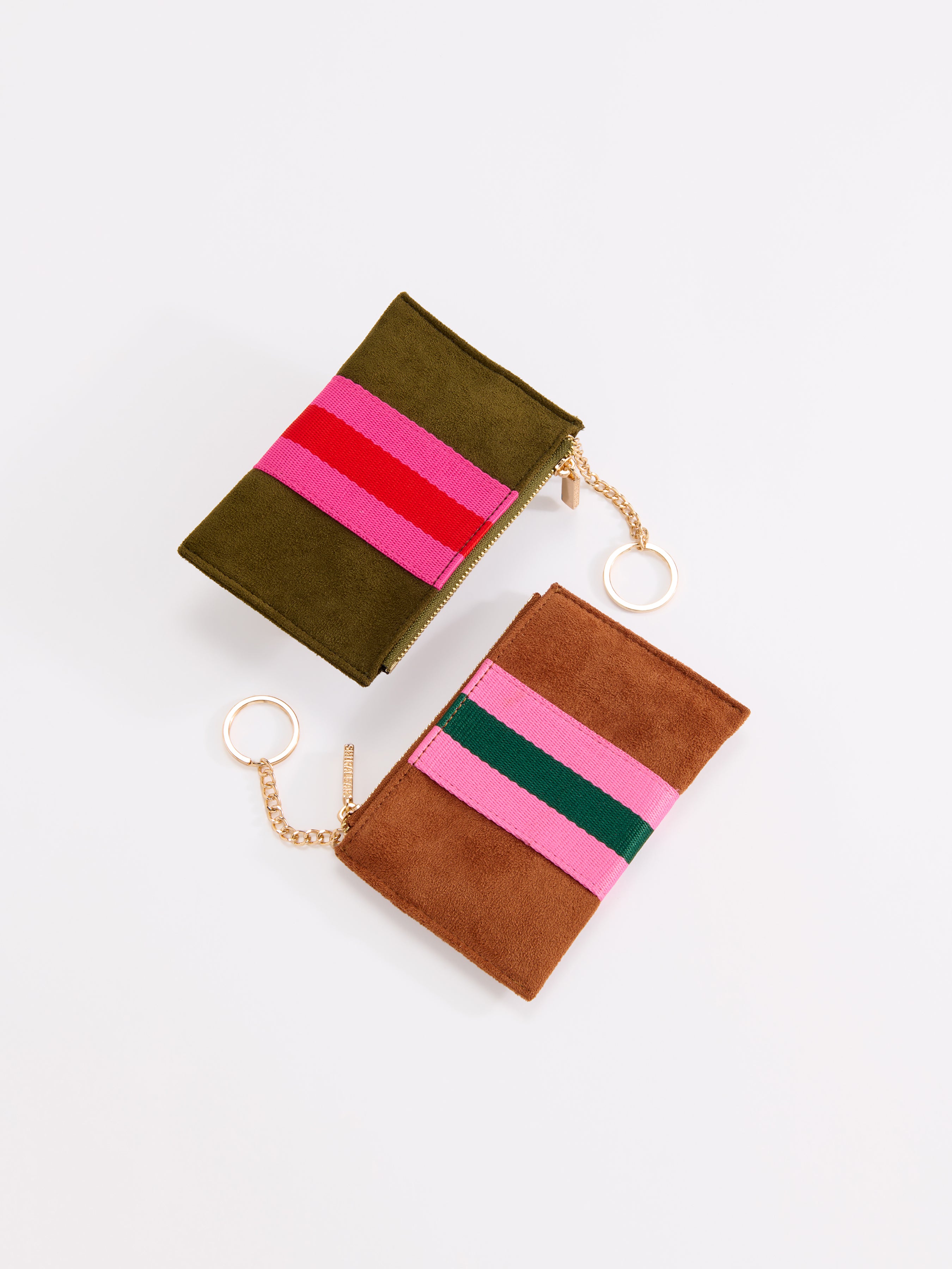 Shiraleah Milano Card Case/Key Ring GINGER / OS