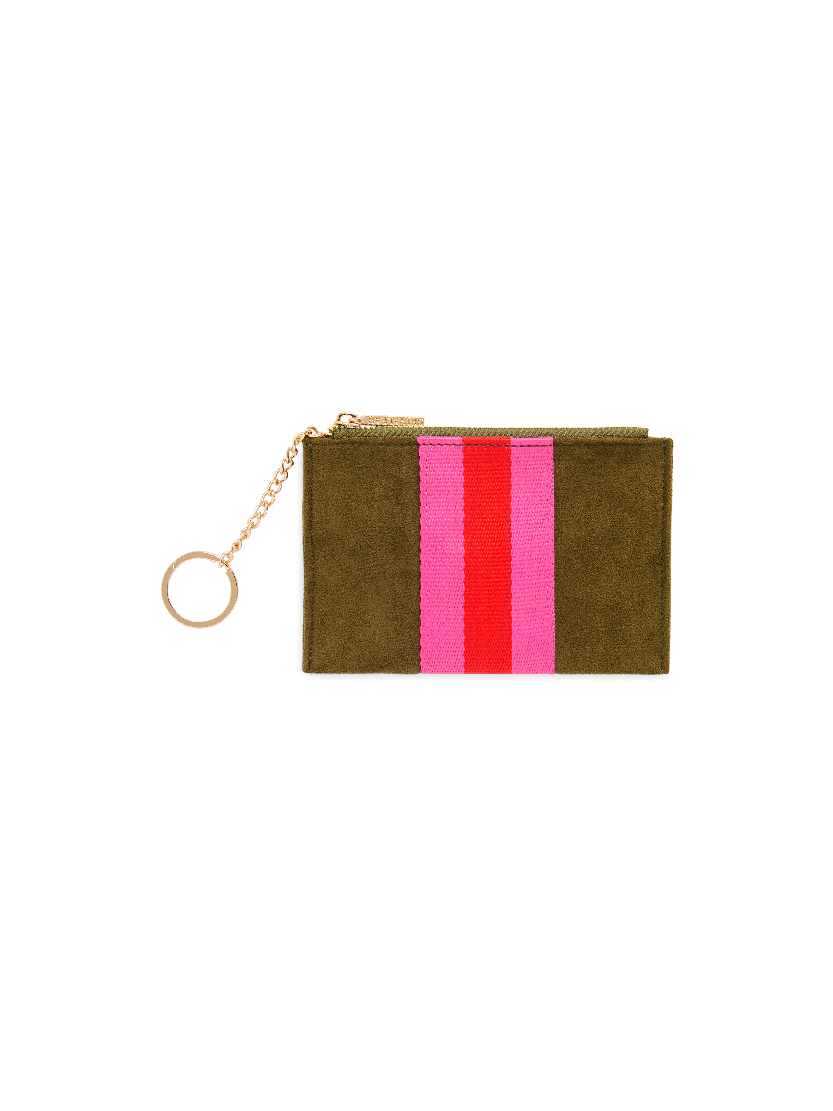 Shiraleah Milano Card Case/Key Ring OLIVE / OS