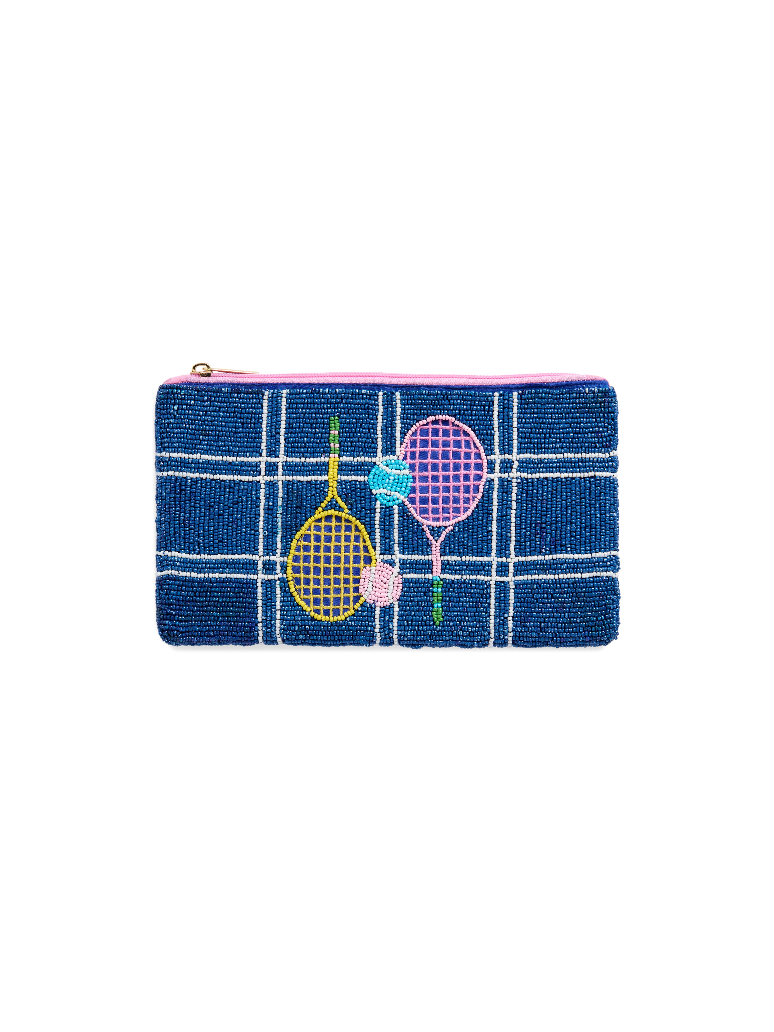 Shiraleah Ace Zip Pouch, Navy